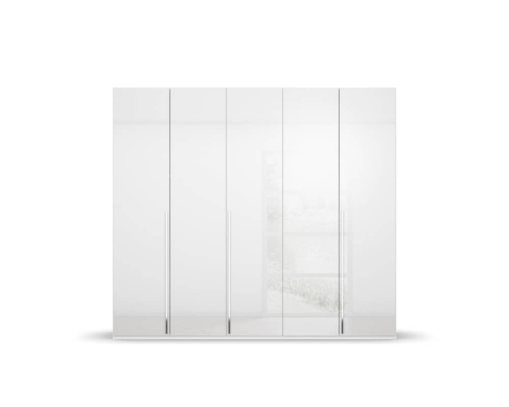 5-türiger Kleiderschrank Montclar - Drehtürenschrank mit integrierten Schubkasteneinsatz, Innenspiegel und Wäscheeinteilung von Rauch 5-türiger Kleiderschrank Montclar - Drehtürenschrank mit integrierten Schubkasteneinsatz, Innenspiegel und Wäscheeinteilung von Rauch