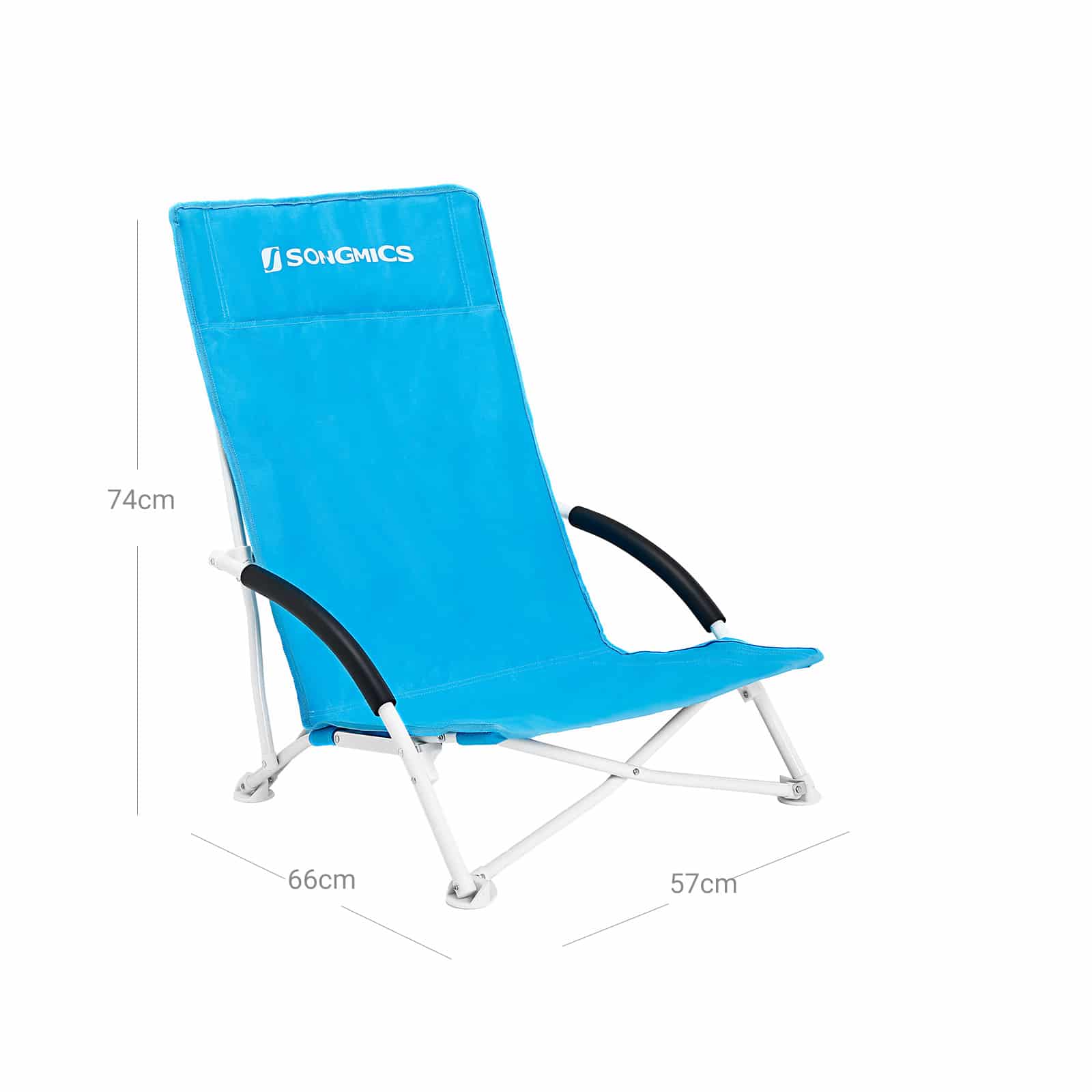 Strandstuhl mit hoher Rückenlehne-GCB61BU Strandstuhl mit hoher Rückenlehne-GCB61BU