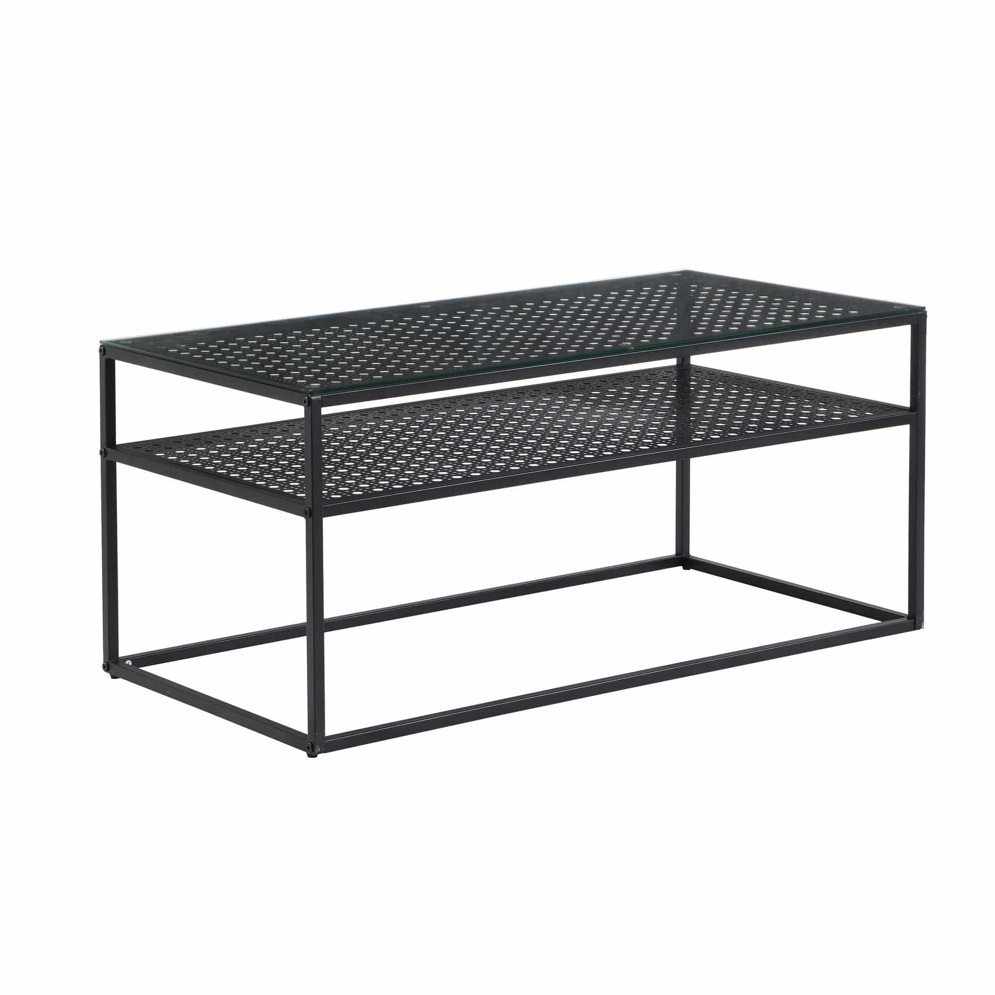 Couchtisch Glas Rechteckig 100 cm Schwarz Couchtisch Glas Rechteckig 100 cm Schwarz