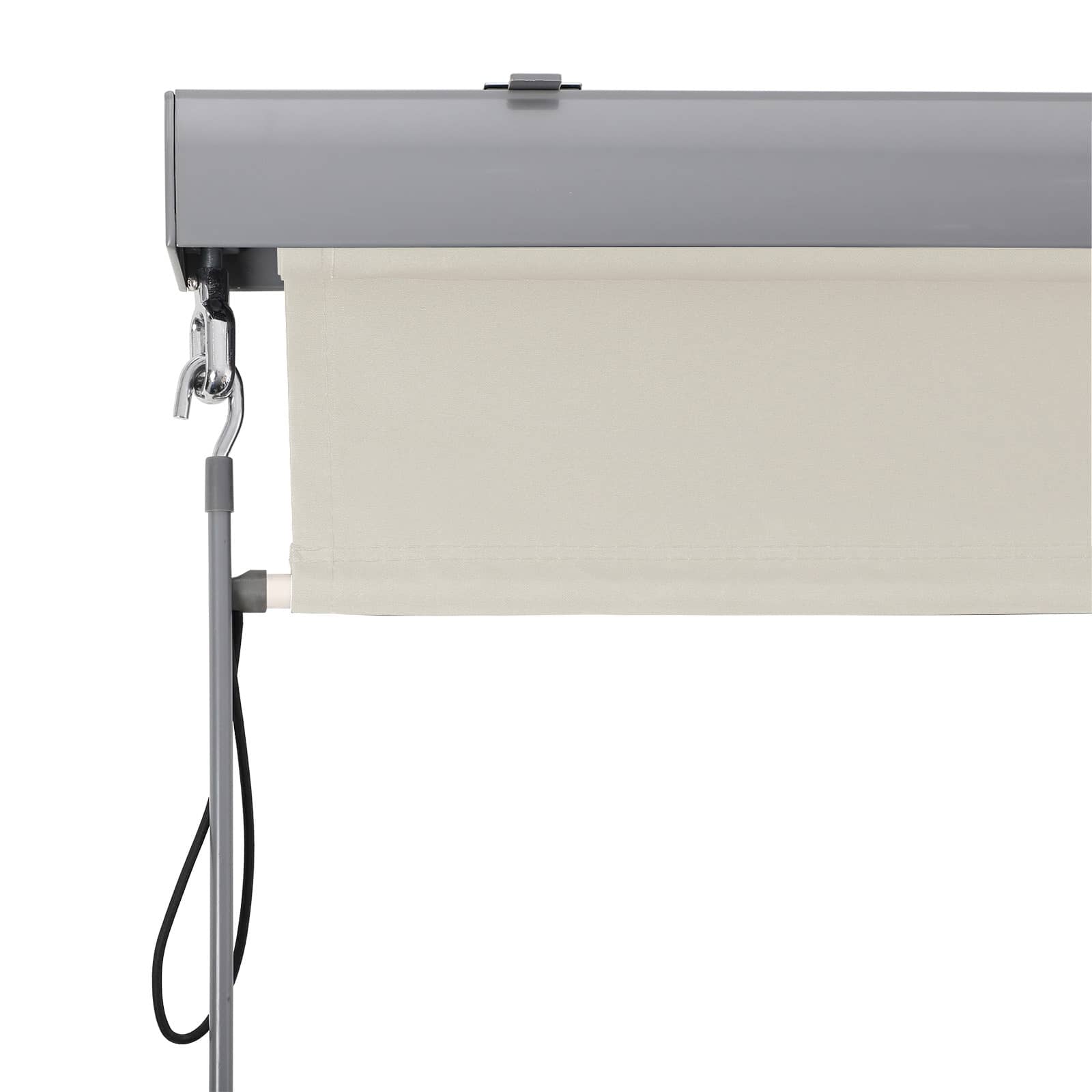 Senkrechtmarkise 1,6 x 2,5 m Beige-GSA165BE Senkrechtmarkise 1,6 x 2,5 m Beige-GSA165BE