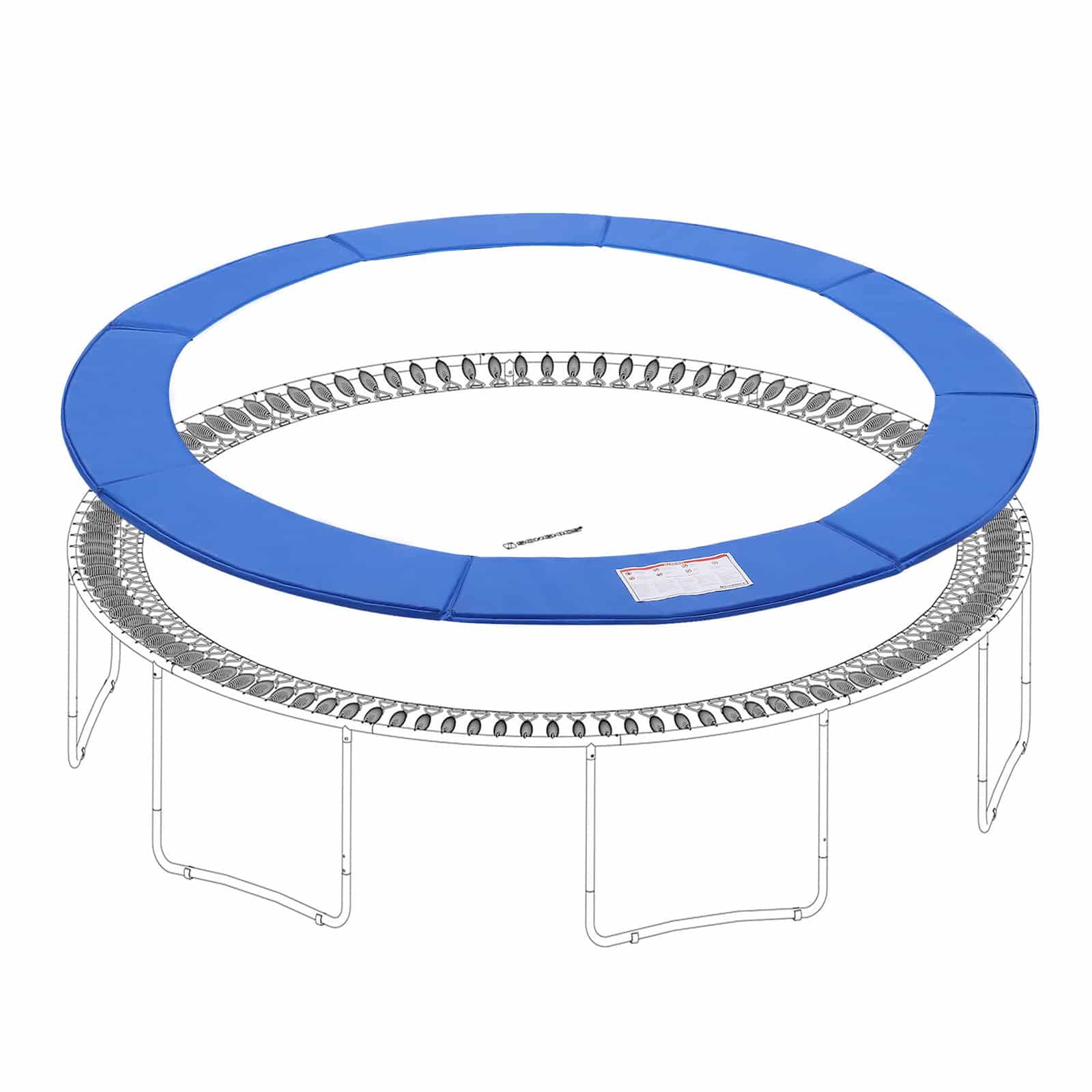Randabdeckung für Ø 244 cm Trampolin-B34STP8FT Randabdeckung für Ø 244 cm Trampolin-B34STP8FT