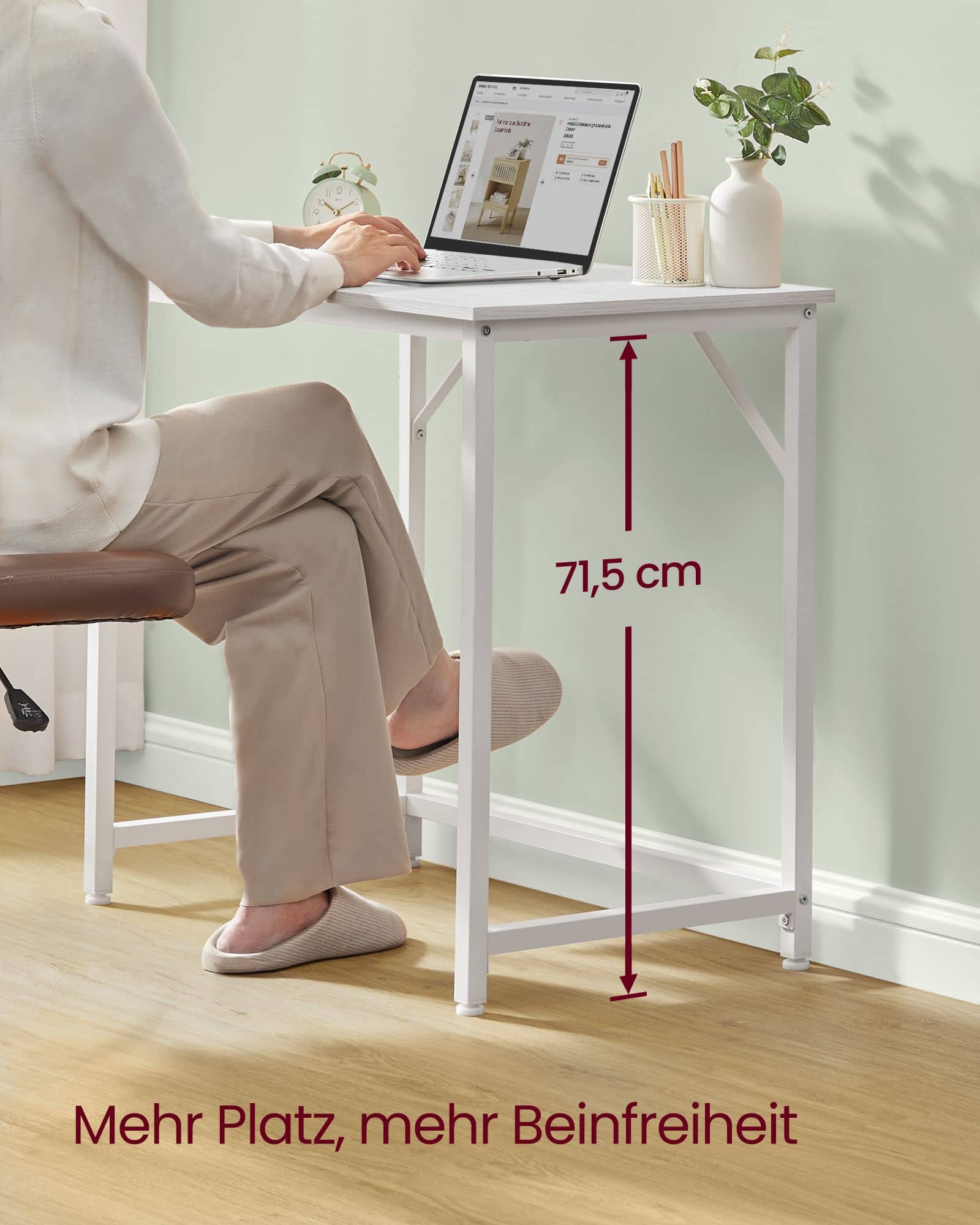 Schreibtisch Industrie-Design greige-schwarz-LWD038W44 Schreibtisch Industrie-Design greige-schwarz-LWD038W44