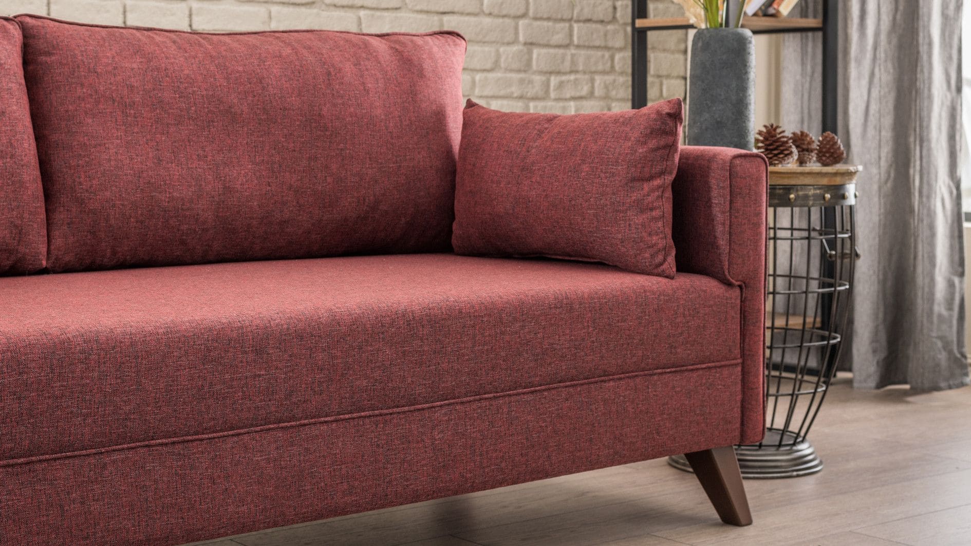 Ecksofa Bella - mit losen Rückenkissen Ecksofa Bella - mit losen Rückenkissen
