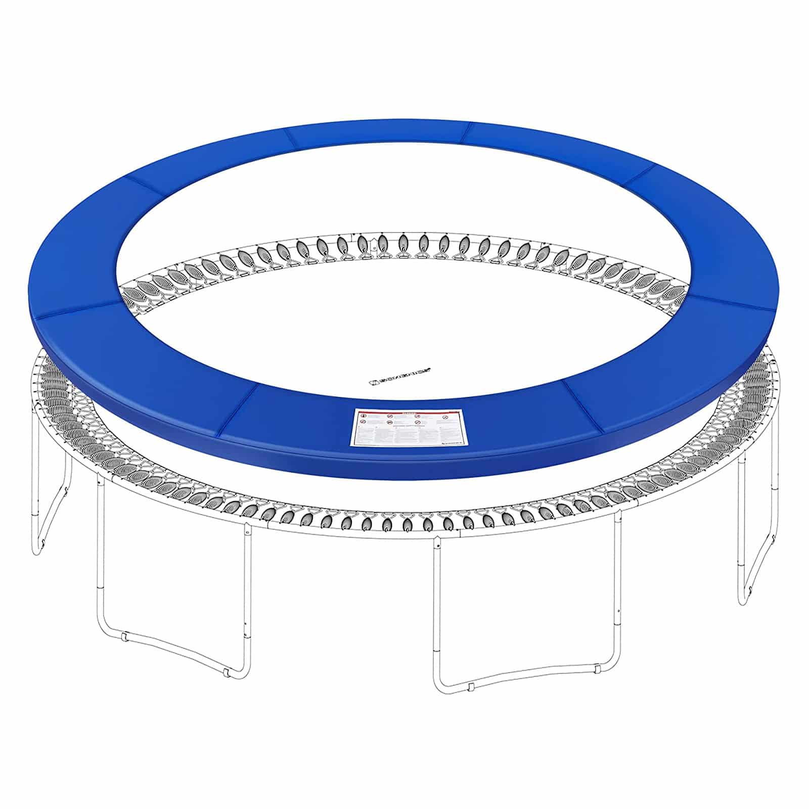 Trampolin Randabdeckung Ø 183 cm-STP6FT Trampolin Randabdeckung Ø 183 cm-STP6FT