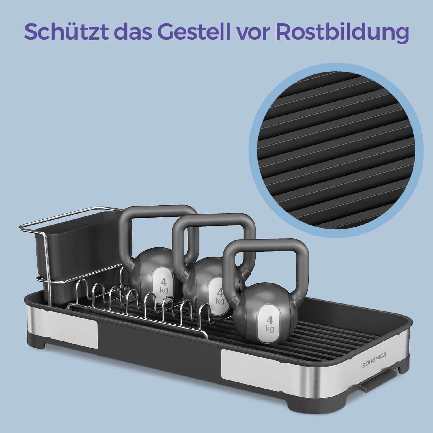 Abtropfgestell klein, Geschirr-Abtropfgestell für Spüle, Abtropfständer Abtropfgestell klein, Geschirr-Abtropfgestell für Spüle, Abtropfständer