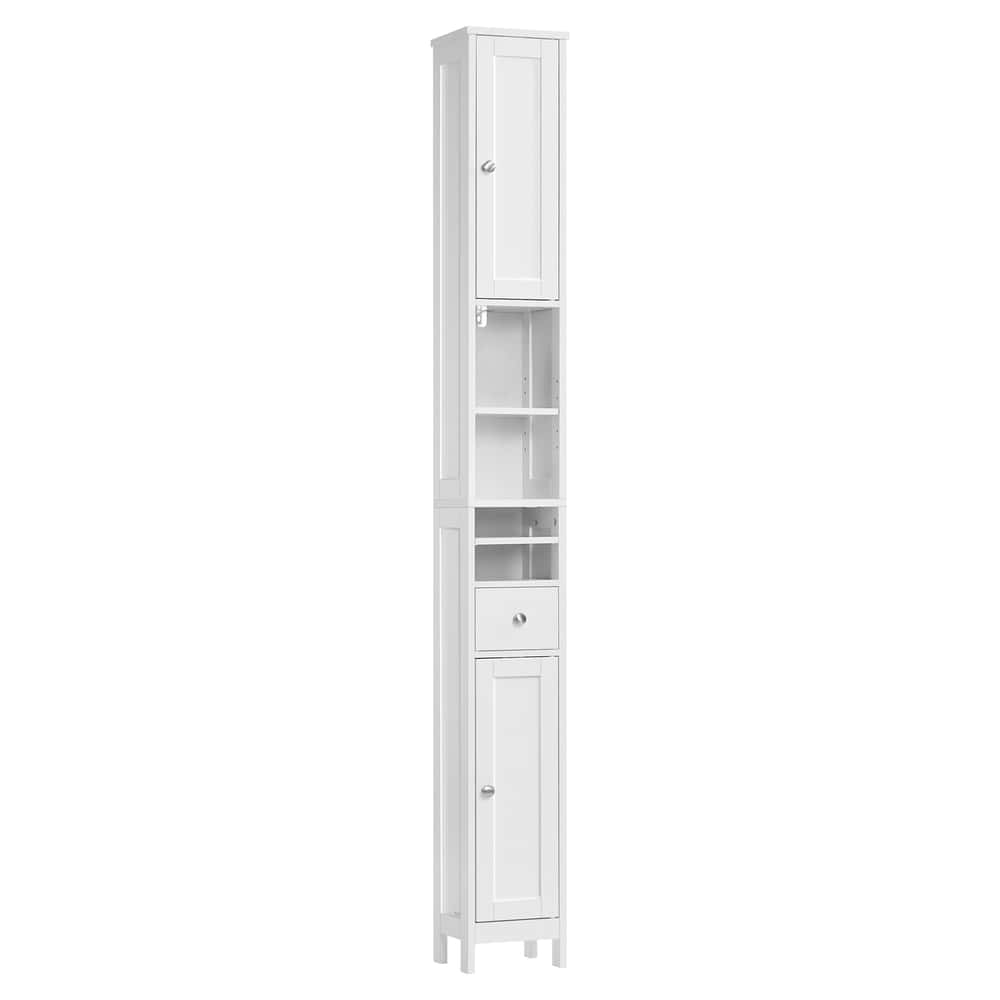 Hoher Badezimmerschrank, Schmaler Badschrank, Aufbewahrungsschrank Hoher Badezimmerschrank, Schmaler Badschrank, Aufbewahrungsschrank