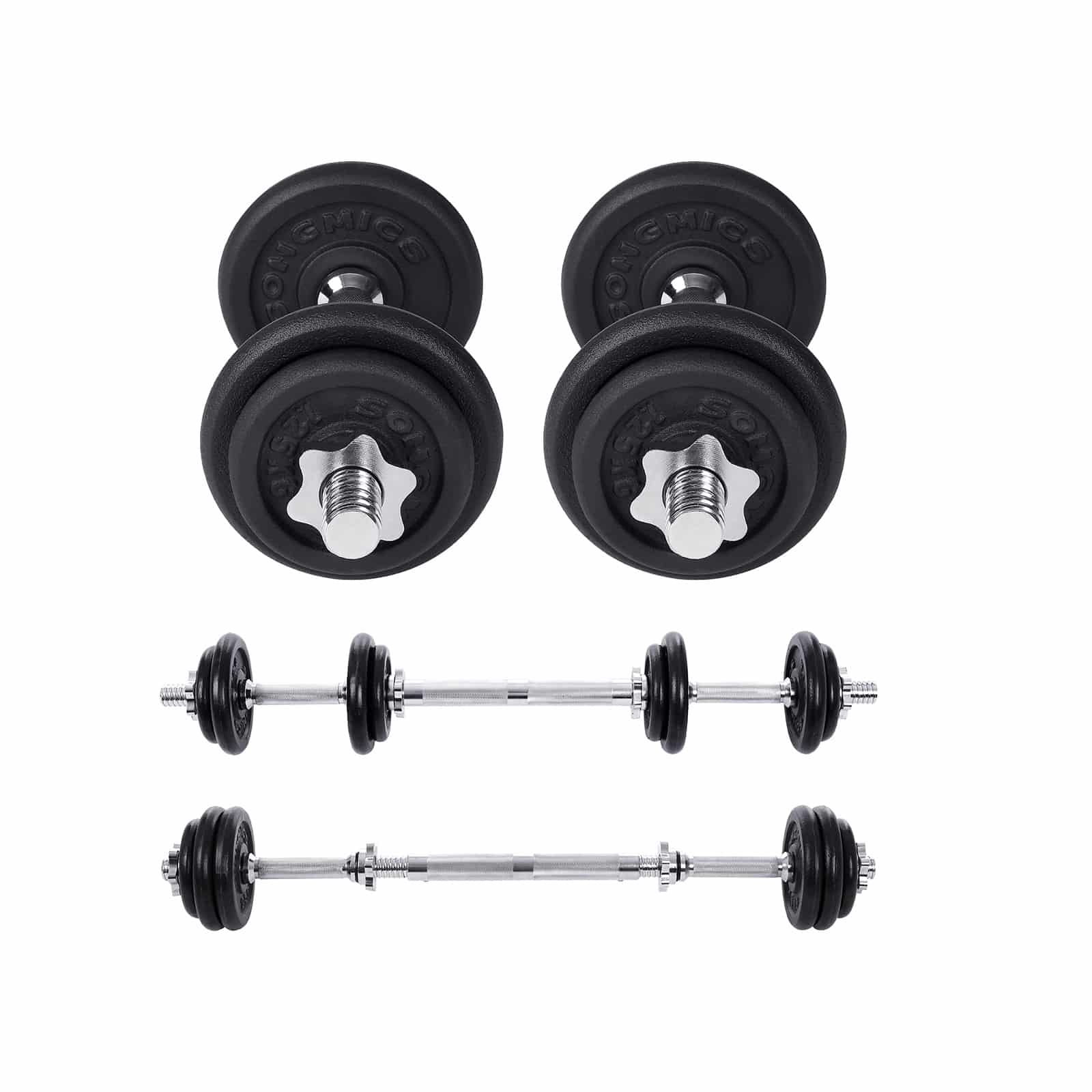 Hantelset aus Gusseisen-SYL20LBKV1 Hantelset aus Gusseisen-SYL20LBKV1