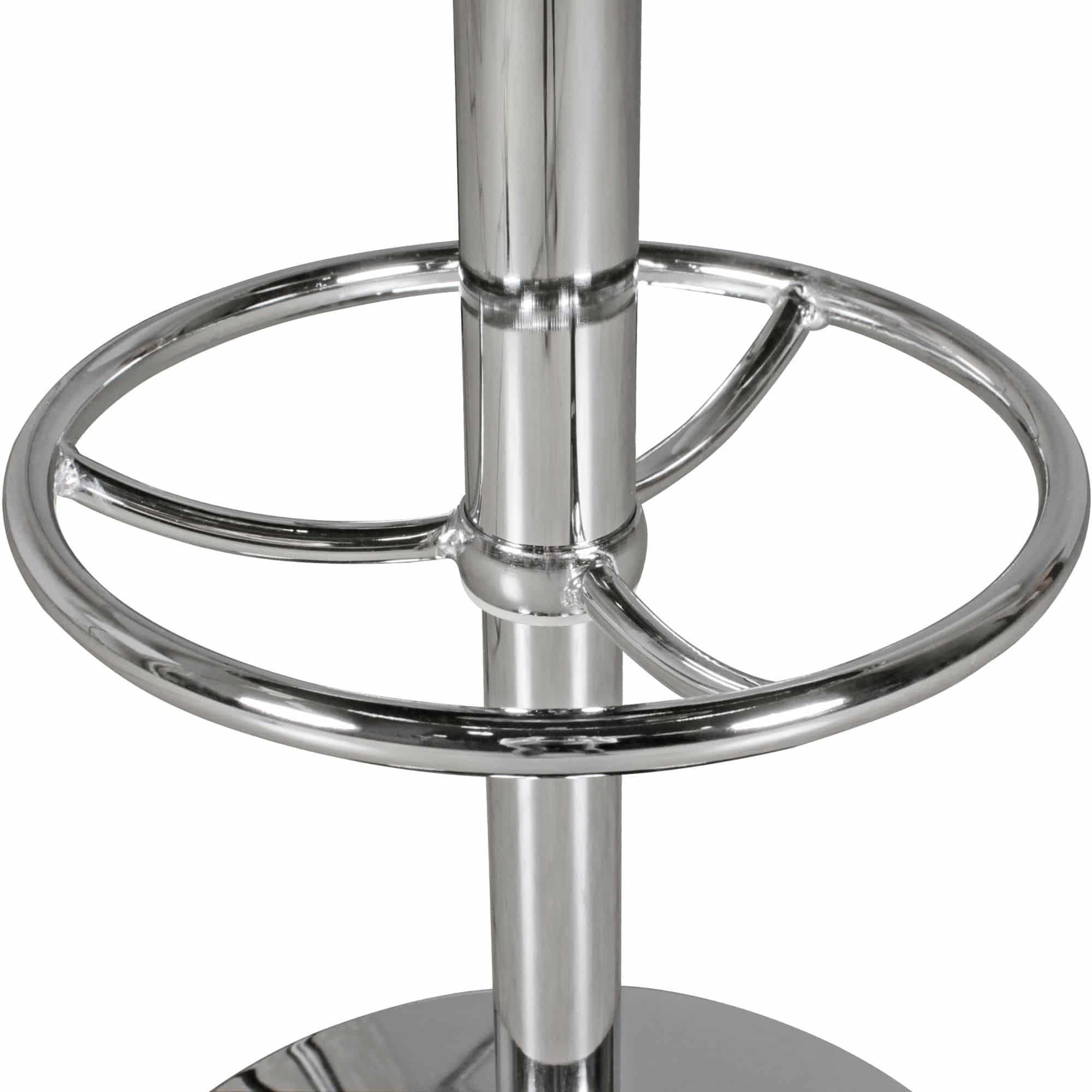 41622-WOHNLING-American-Diner-Bartisch-ELVIS-rund_4ByWeOLRYE4I1b American Diner Bartisch rund Ø 60 cm Aluminium Kunstlederbezug