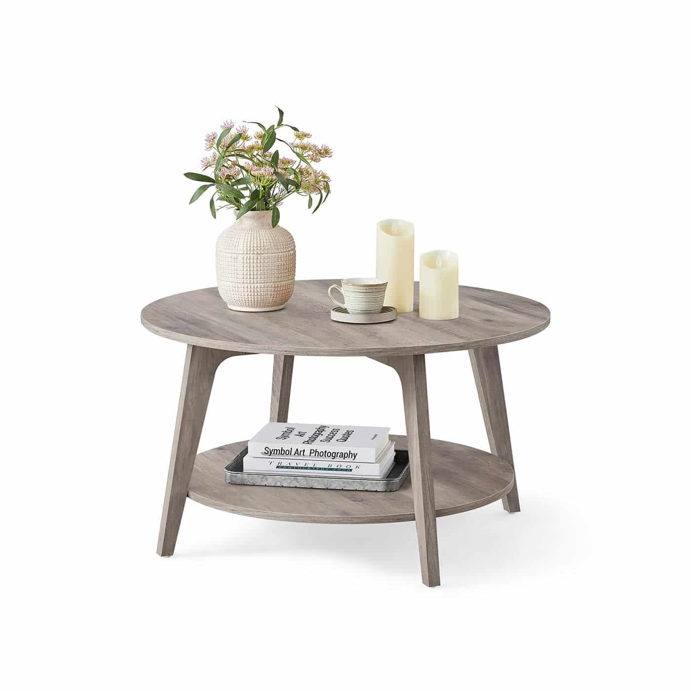 Couchtisch 2 Ebenen einfach zu montieren Couchtisch 2 Ebenen einfach zu montieren