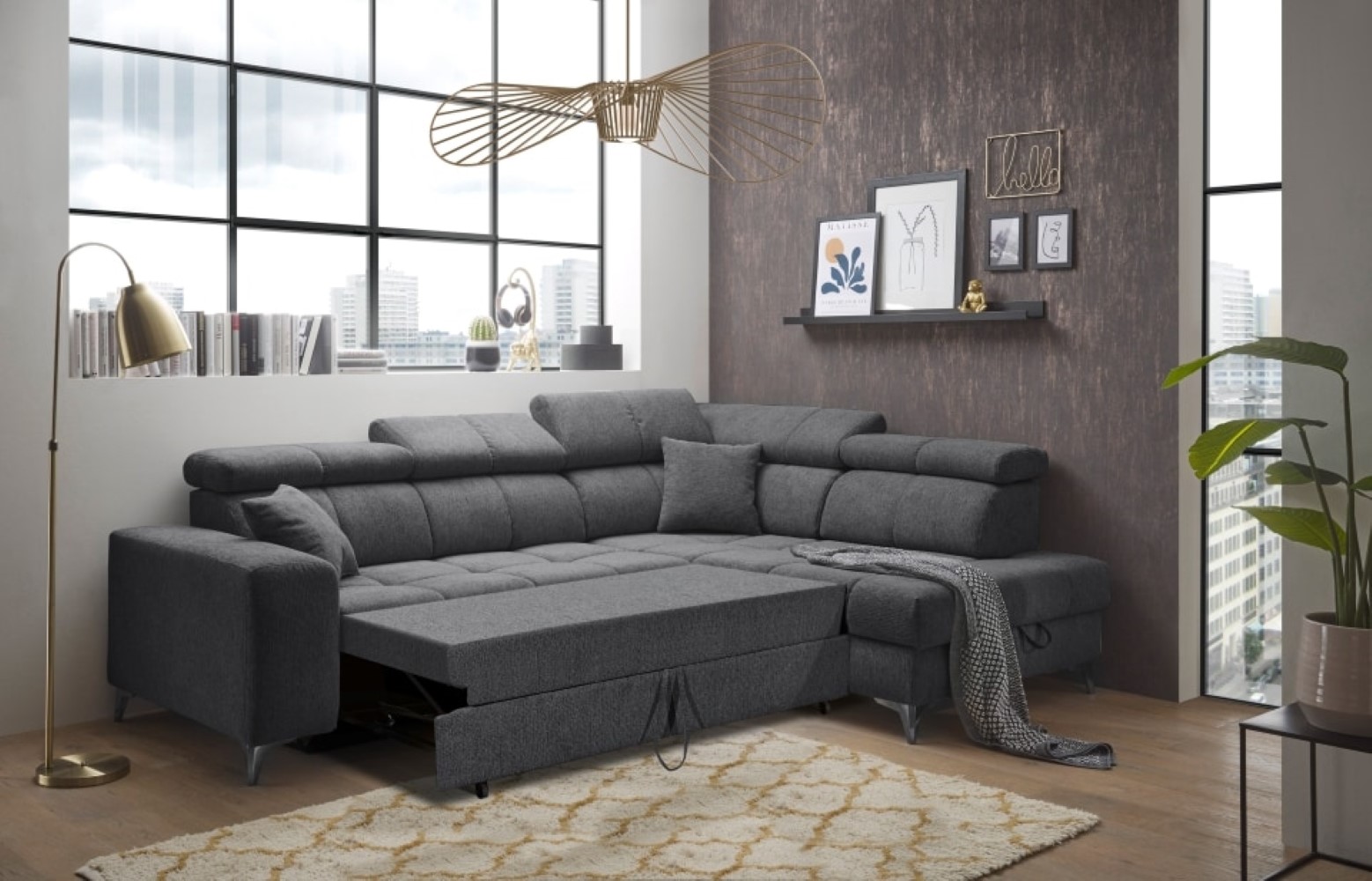 Ecksofa mit Schlaffunktion Sydney - ED Exciting Design Ecksofa mit Schlaffunktion Sydney - ED Exciting Design