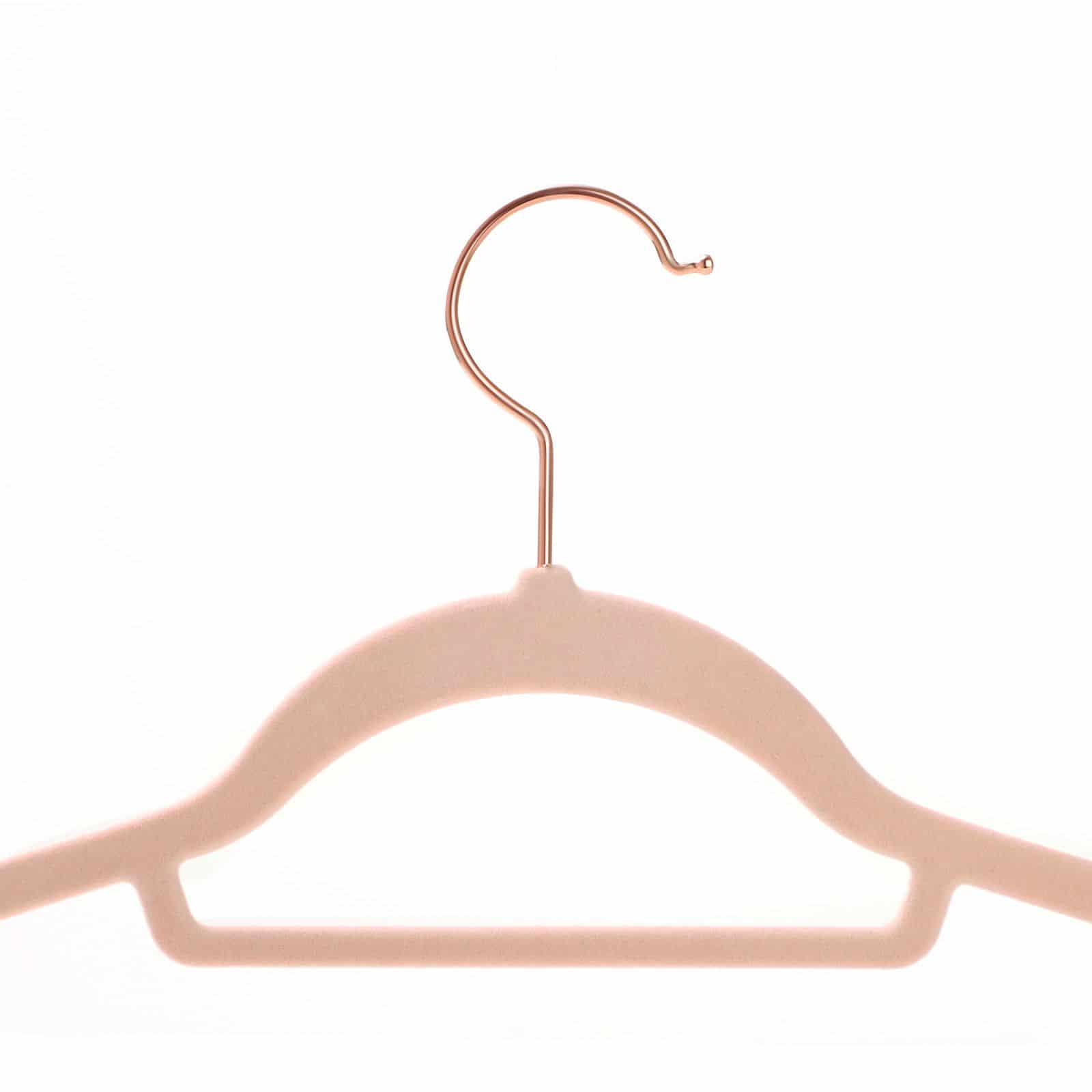 Bügel Samt 30 Stück Hellrosa Bügel Samt 30 Stück Hellrosa