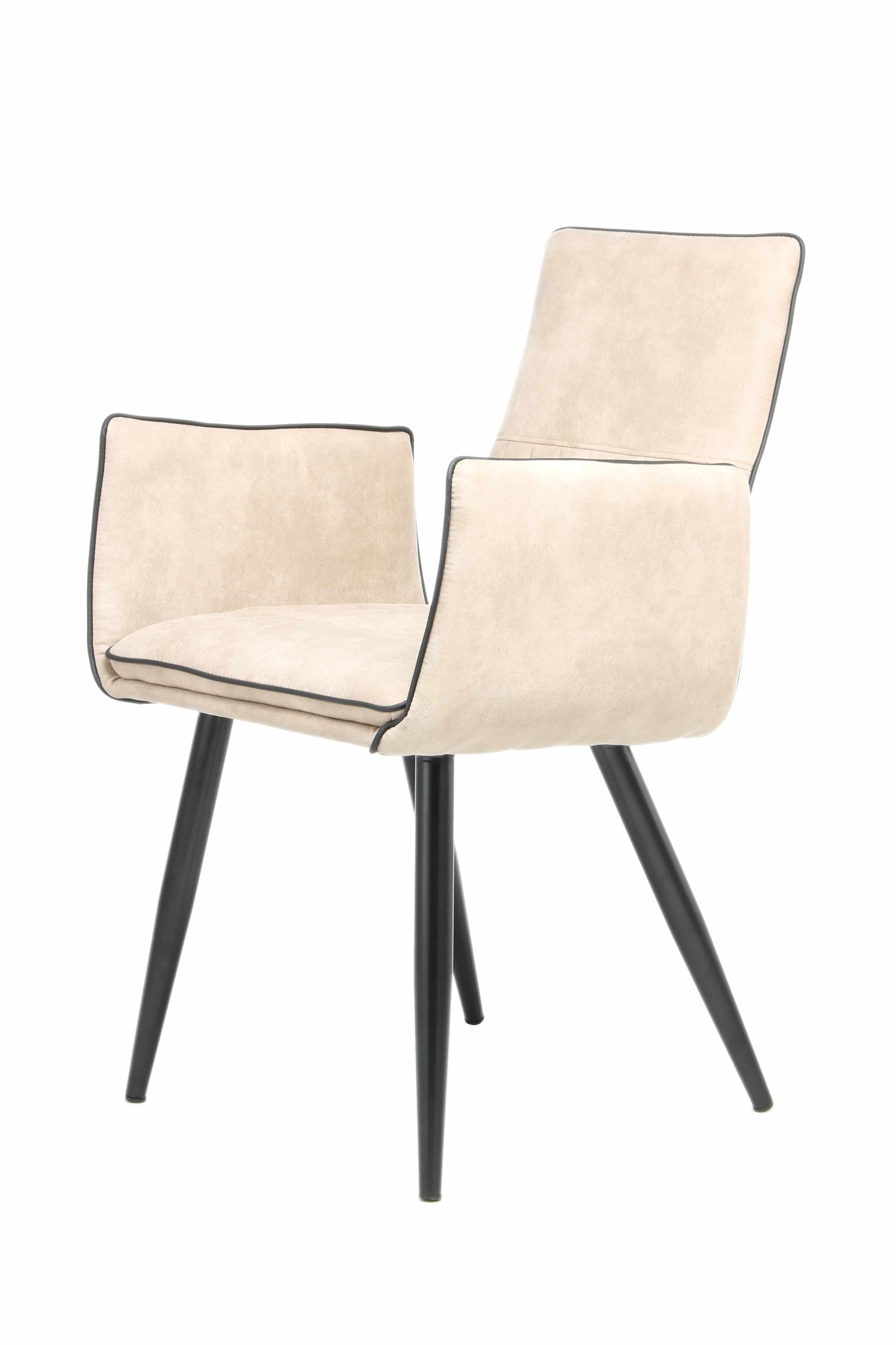 Stuhl Penelope 110 2er-Set Beige Stuhl Penelope 110 2er-Set Beige