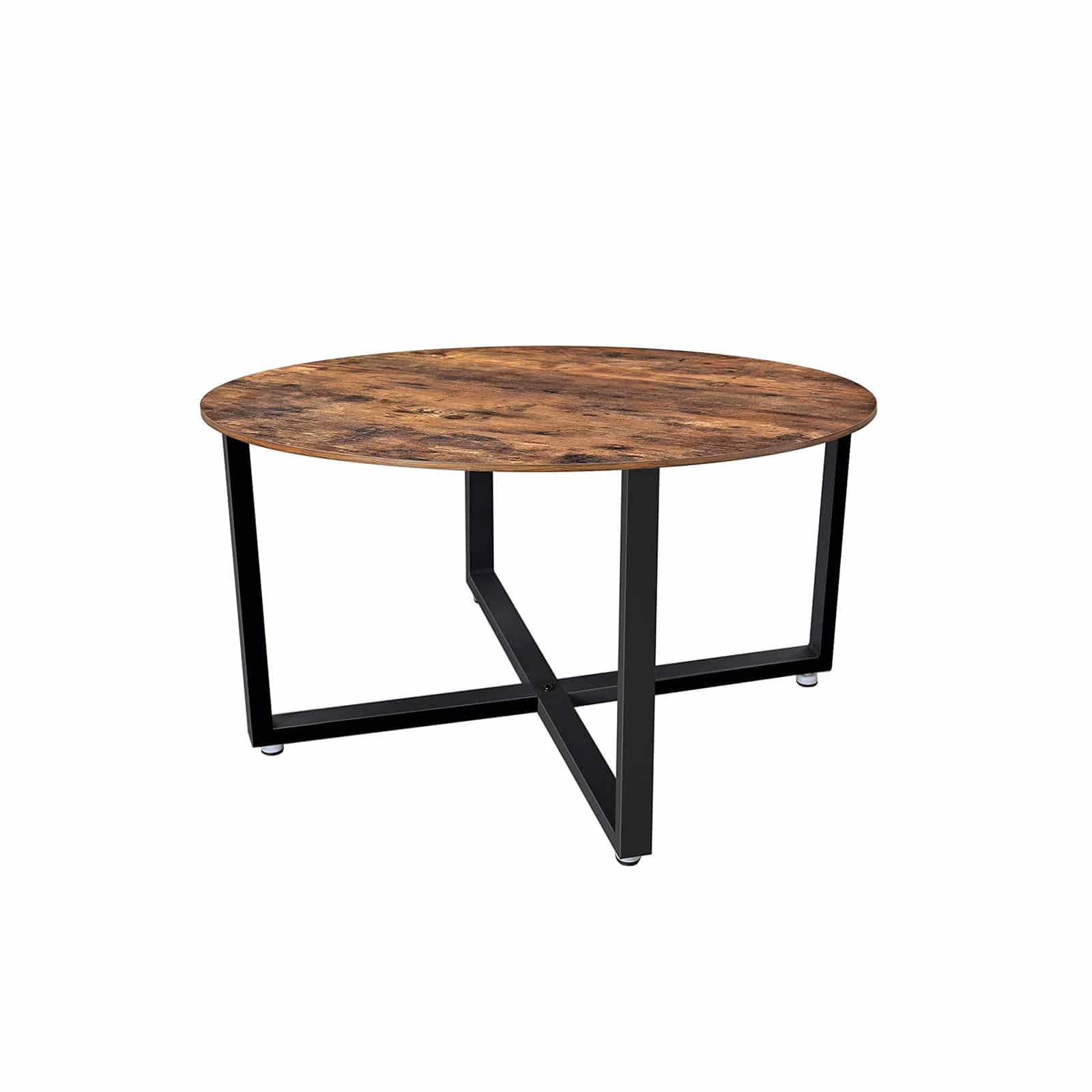 Couchtisch-rund-LCT88X-1kFjqhURJ48fHG VASAGLE Couchtisch rund 88 cm – Vintage Holz & Metall
