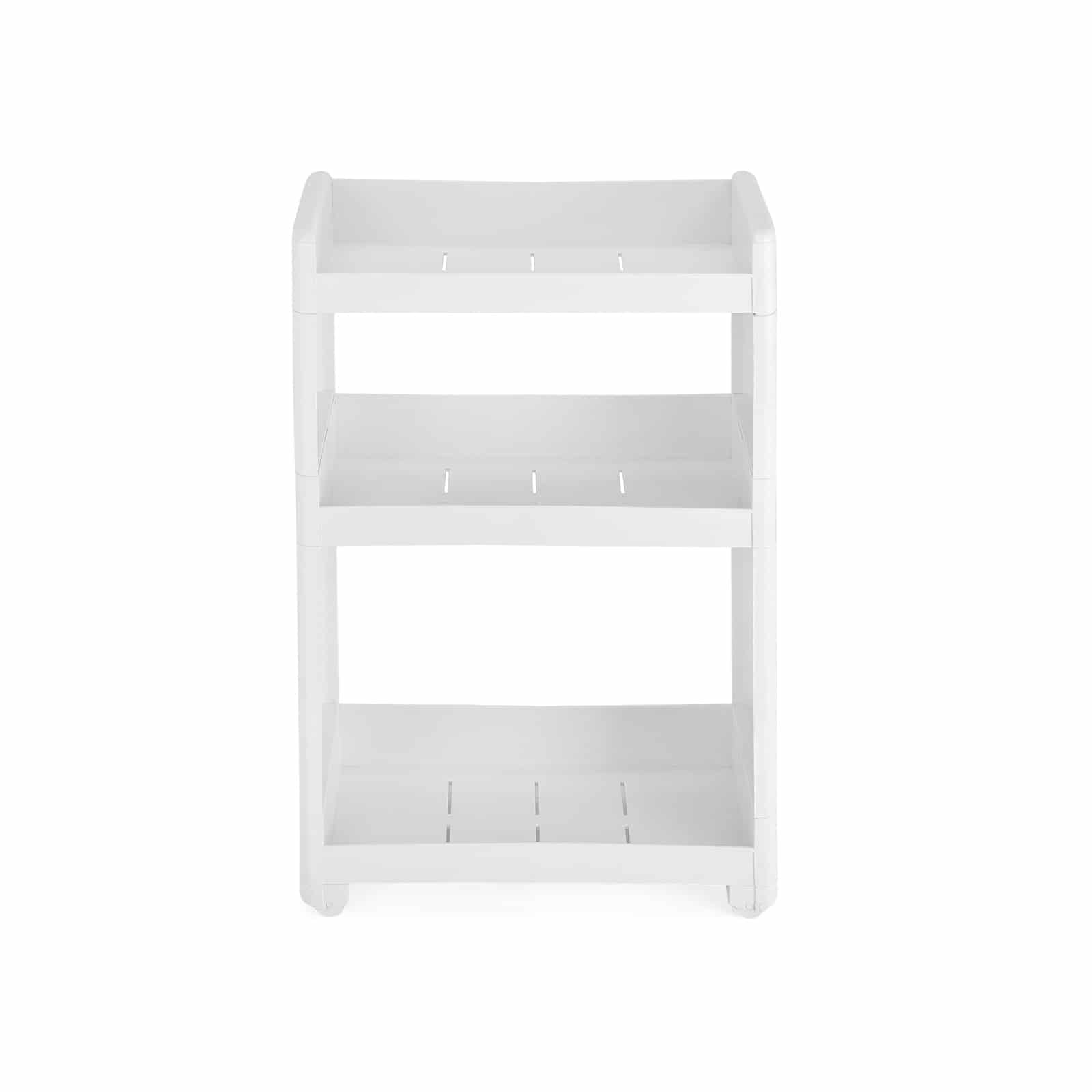 Nischenregal auf Rollen 3 Fächer-KFR09WT