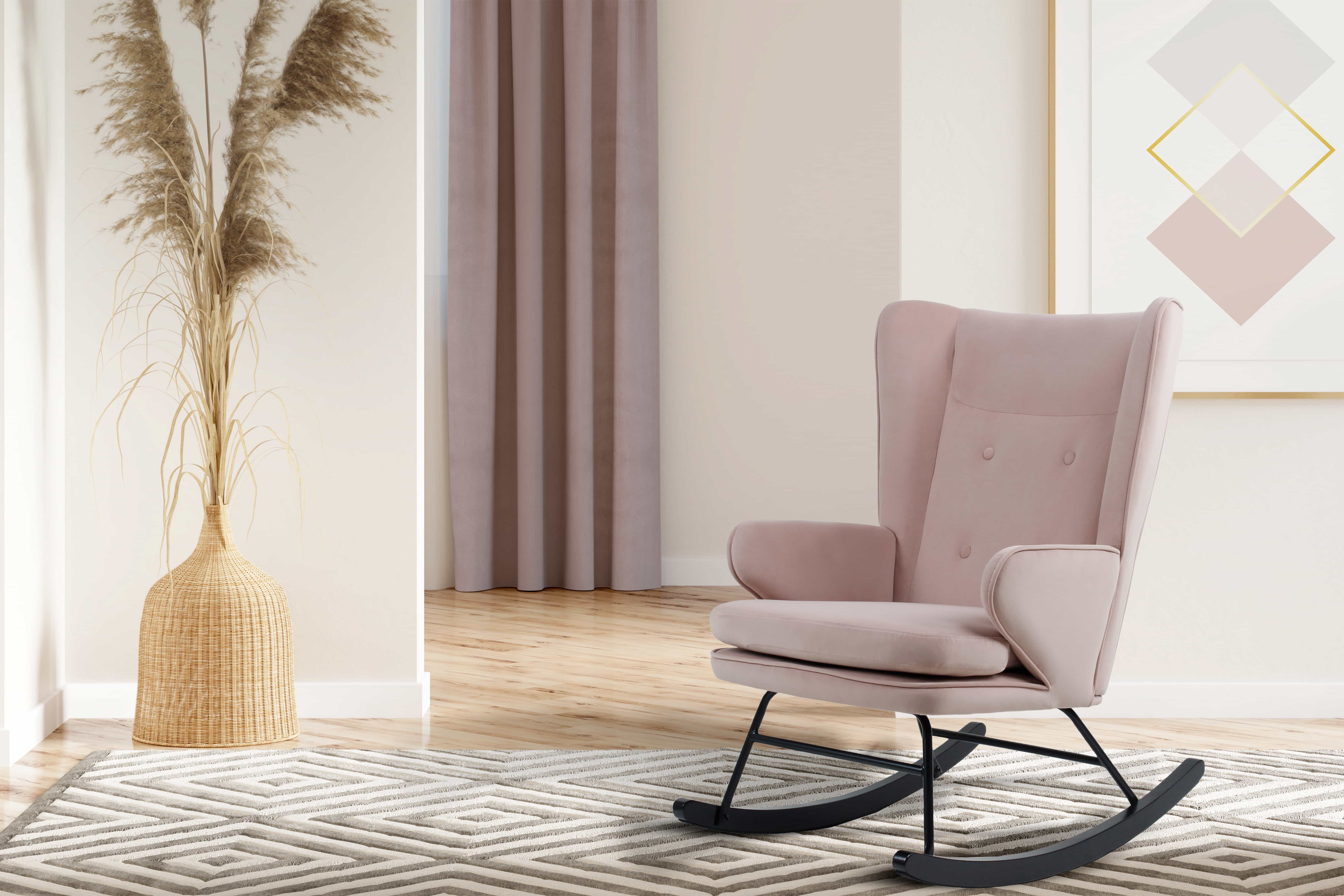 Schaukelstuhl Melorie 125 in verschiedenen Farben erhältlich – Perfekt zum Relaxen Schaukelstuhl Melorie 125 in verschiedenen Farben erhältlich – Perfekt zum Relaxen