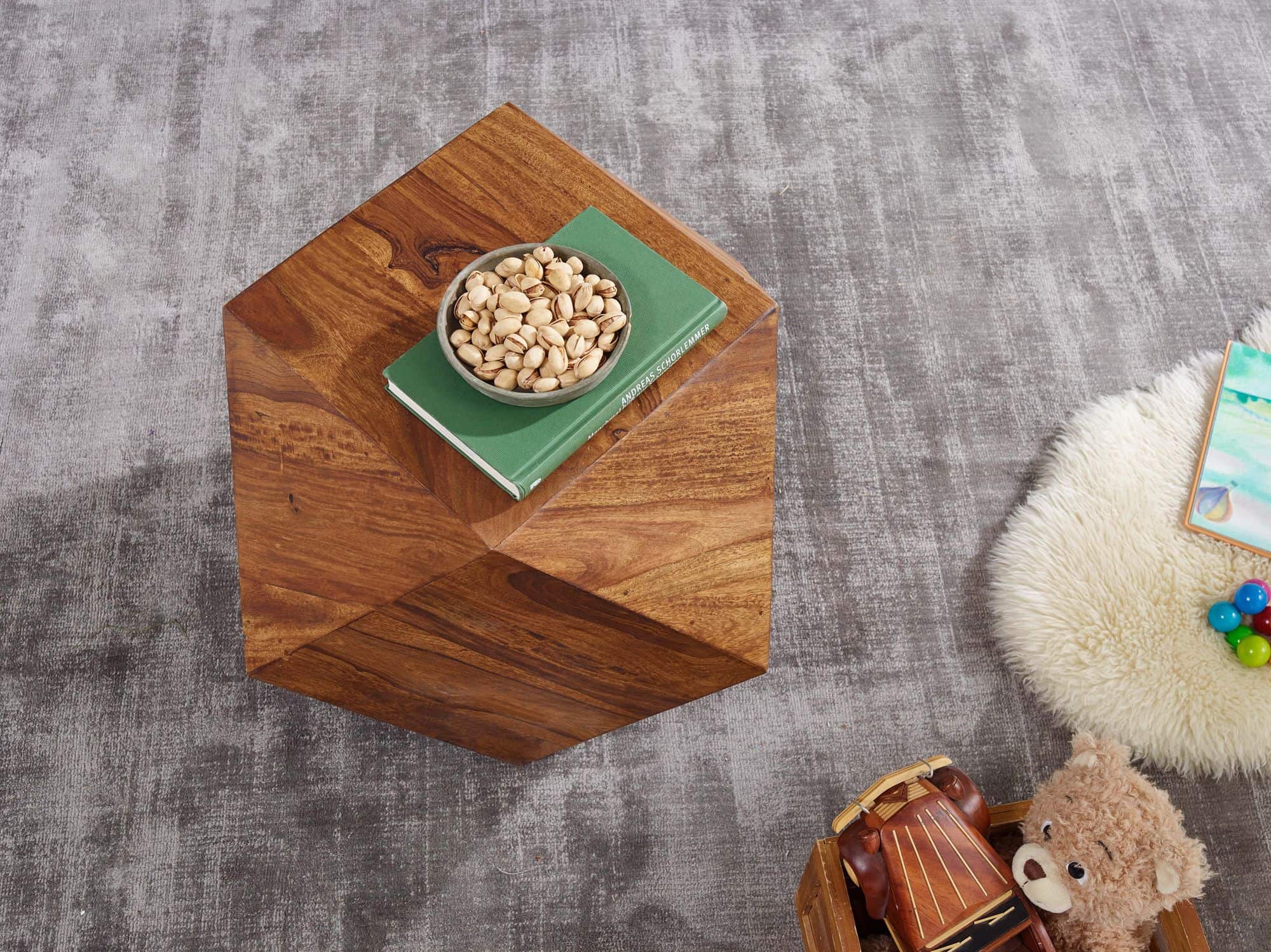 55990-Wohnling-Couchtisch-60x42x60-cm-Sheesham-Massivholz-Wohnzimmertisch-in-Diamantform-Holztisch-Massiv-Wohnzimmer-Echtholz-Tisch-WL6-177-WL6-177_4 Couchtisch 57 x 42,5 x 57 cm Sheesham Massivholz Sofatisch Modern