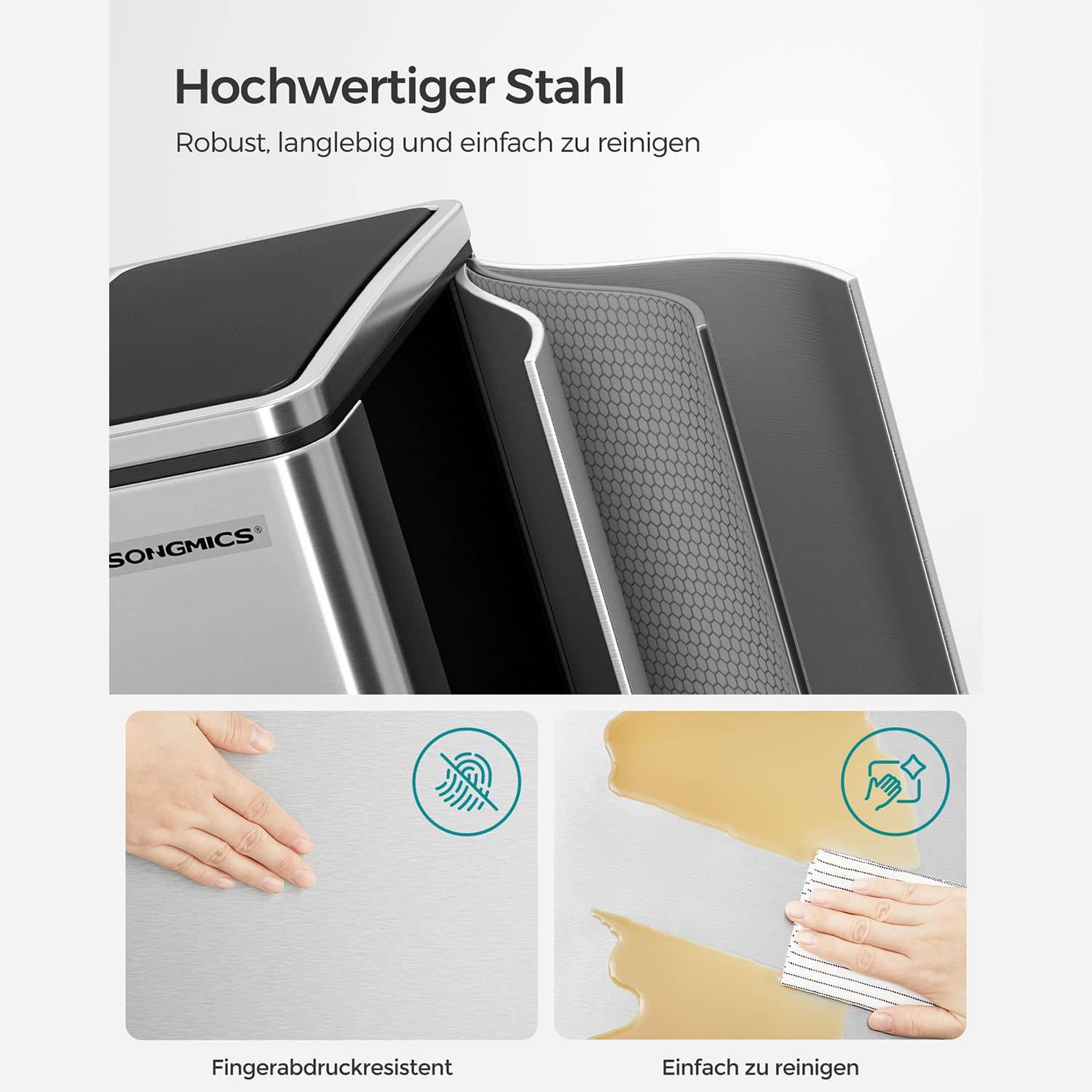 Mülltrennsystem 30 Liter (2 x 15 L)-B34LTB30H Mülltrennsystem 30 Liter (2 x 15 L)-B34LTB30H