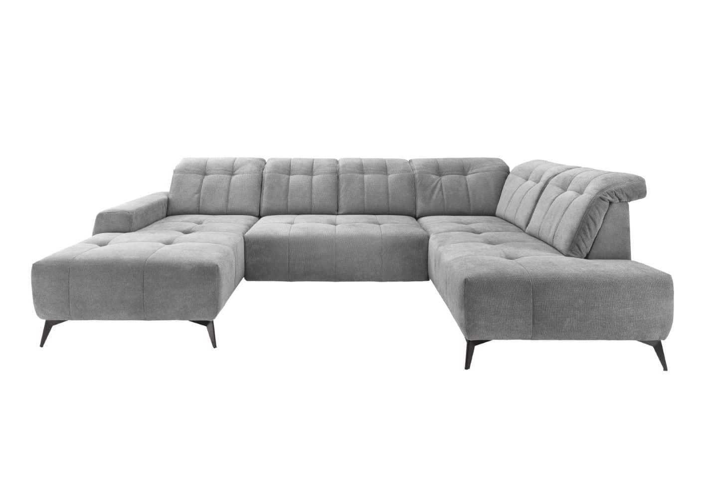 U-Form Wohnlandschaft Sano mit Elektrofunktion | Benformato