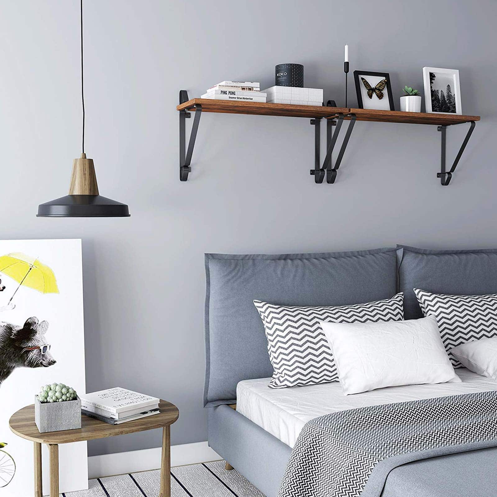 Industriestil Wandregal 2er Set-LCR01BX Industriestil Wandregal 2er Set-LCR01BX