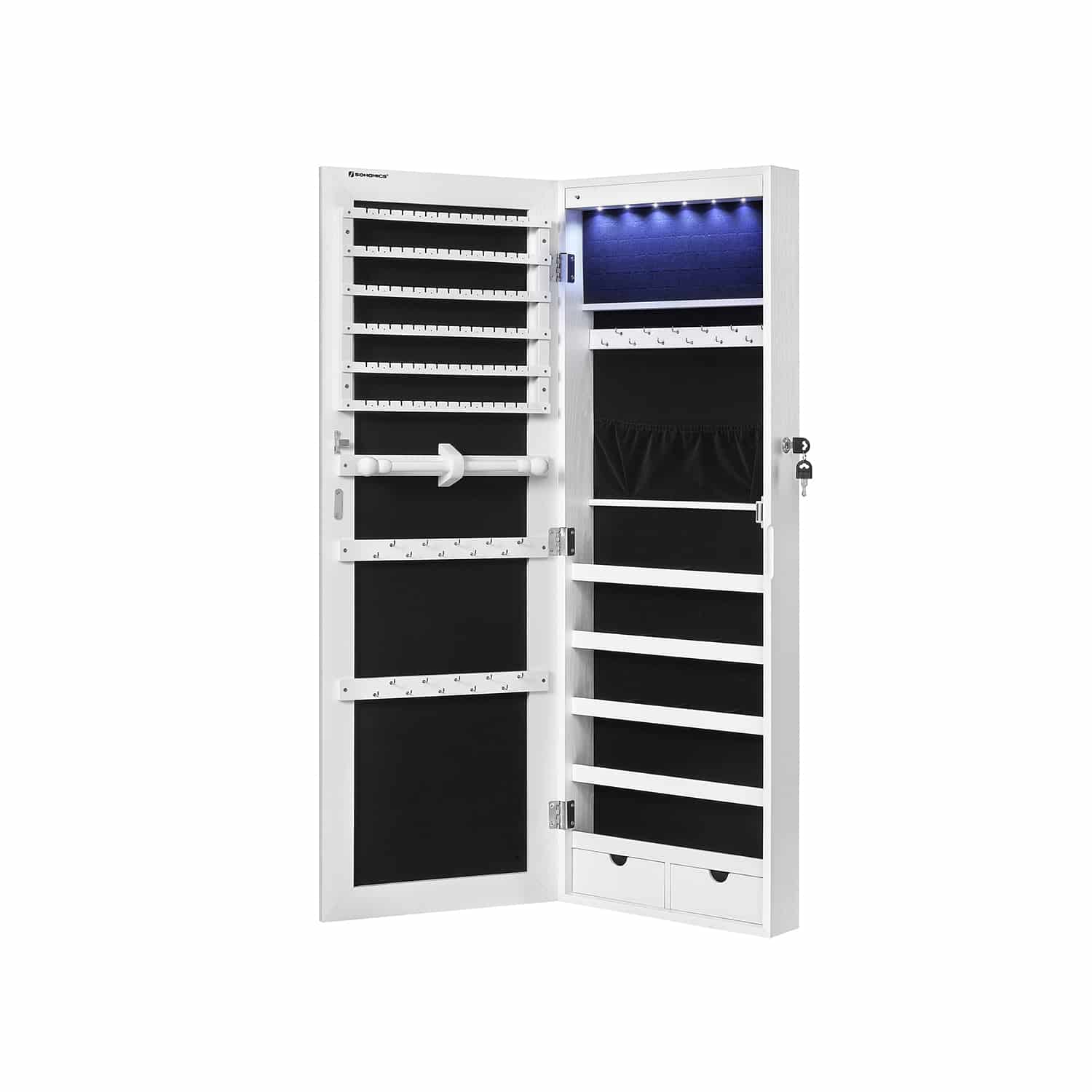 Schmuckschrank hängend ohne Rahmen-B34JJC99WT Schmuckschrank hängend ohne Rahmen-B34JJC99WT