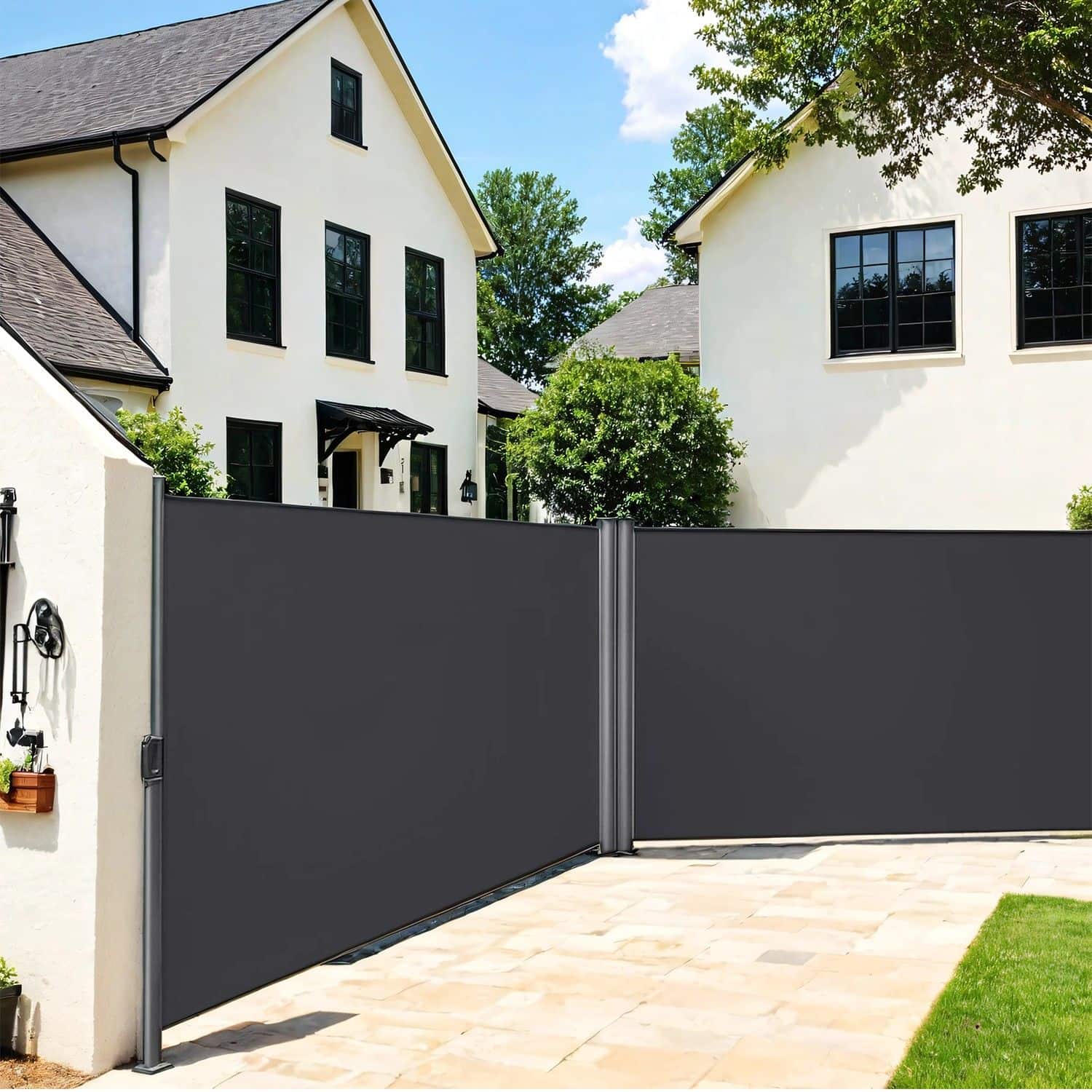 Doppelseitenmarkise, 1,8 x 6 m (H x L) Doppelseitenmarkise, 1,8 x 6 m (H x L)