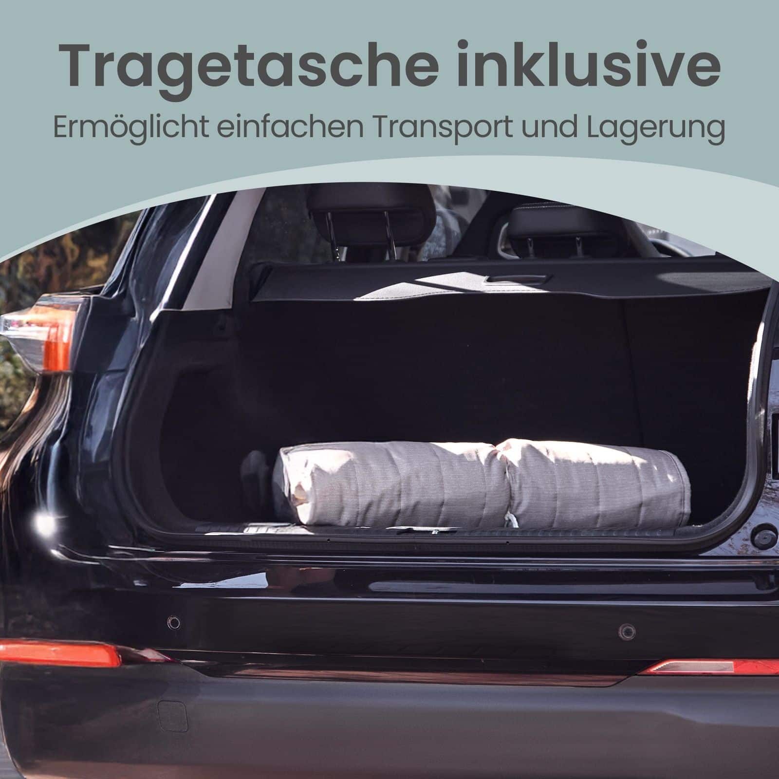 Doppel-Hängematte, gepolstert mit Kissen, Outdoor Camping Hängematte