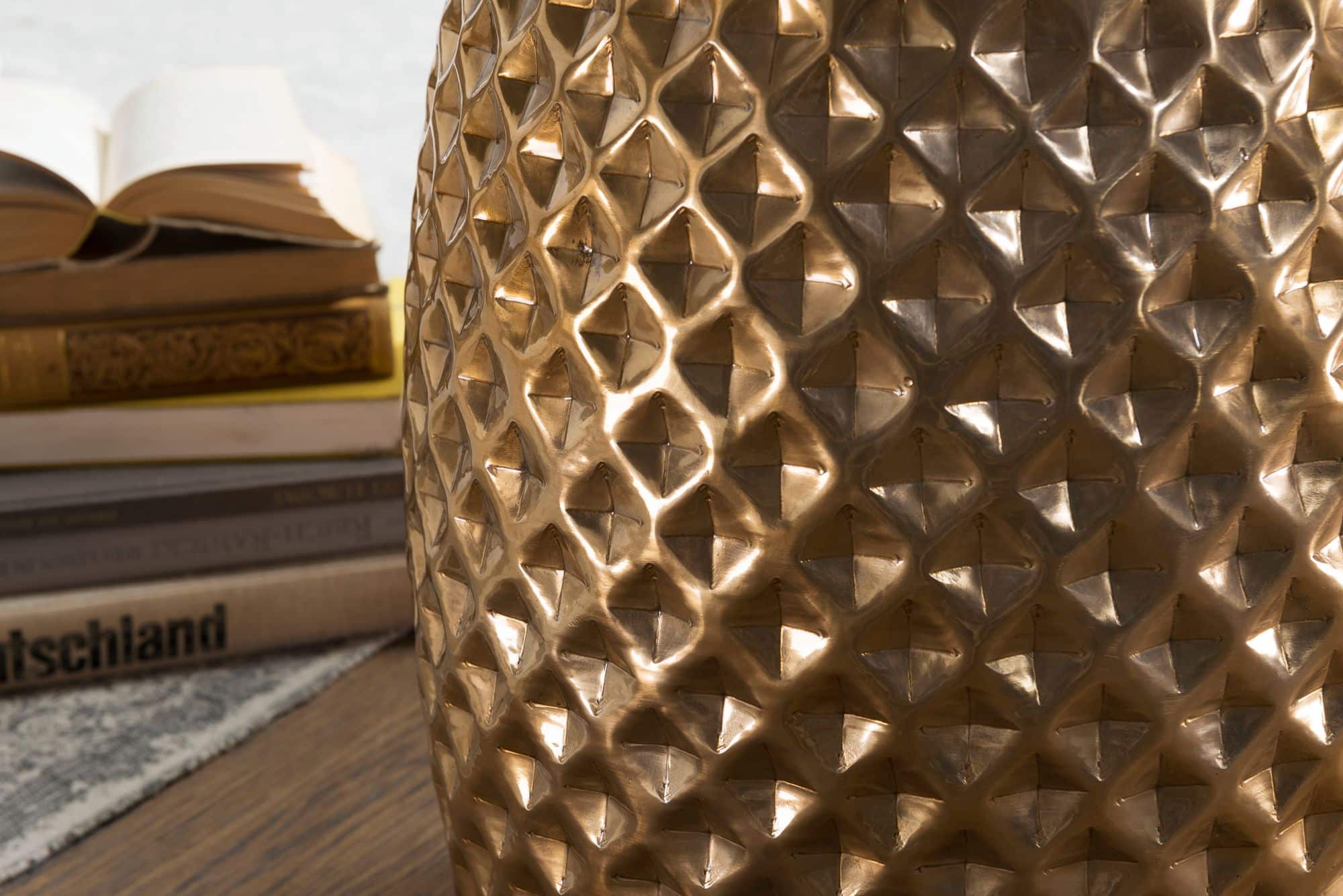 Beistelltisch 32x42x32 cm Aluminium Anstelltisch Gold Orientalisch Rund Beistelltisch 32x42x32 cm Aluminium Anstelltisch Gold Orientalisch Rund