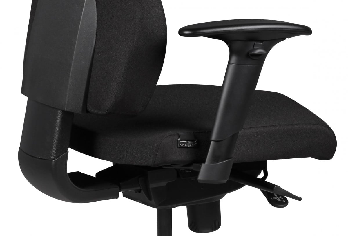 40181-AMSTYLE-Chefsessel-Darius-Stoffbezug-schwar_1 Bürostuhl SPM1.279 Schreibtischstuhl Stoff Schwarz Chefsessel Modern