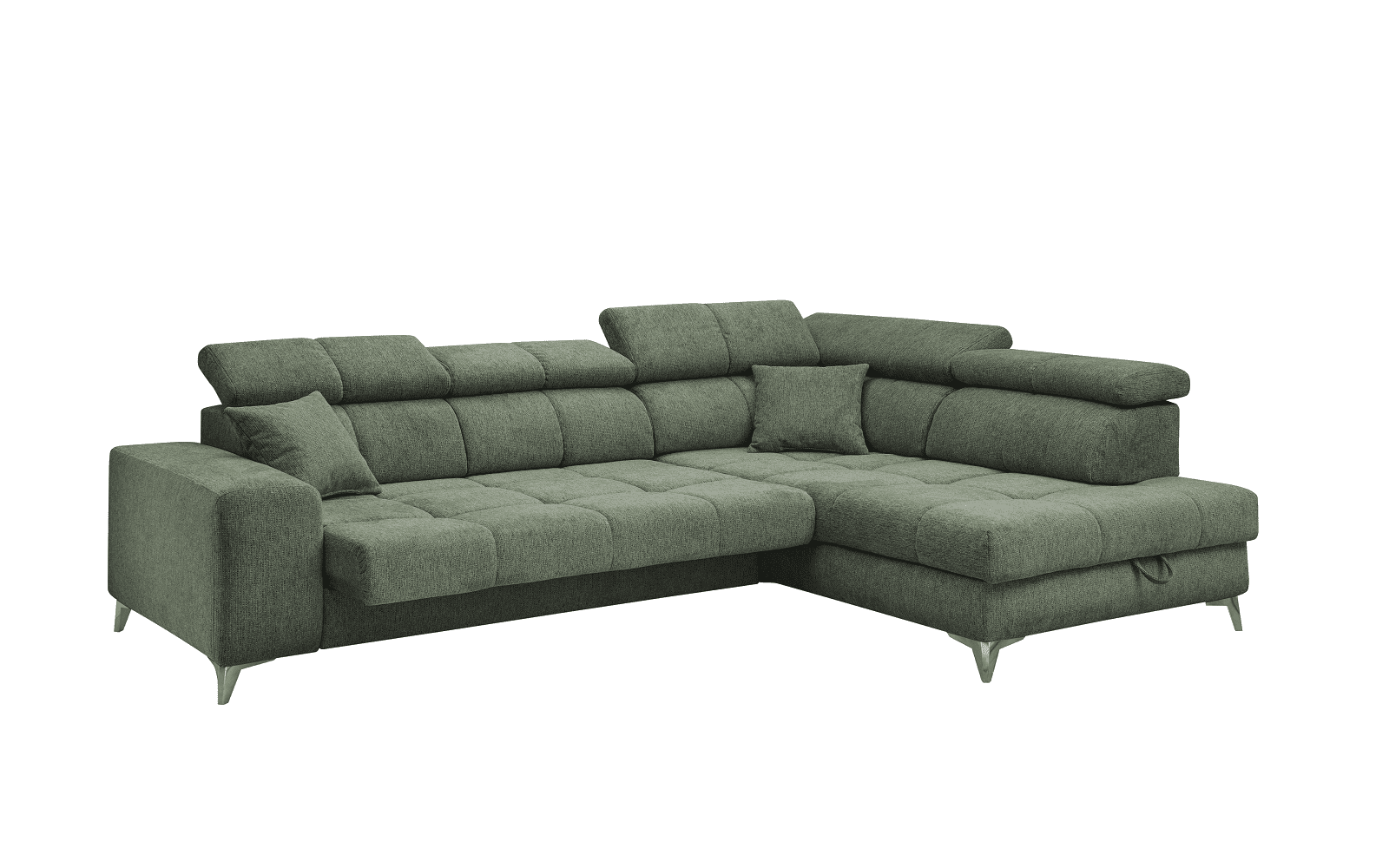 Ecksofa mit elektronischer Wallaway-Funktion | USB-Anschluss - Sydney