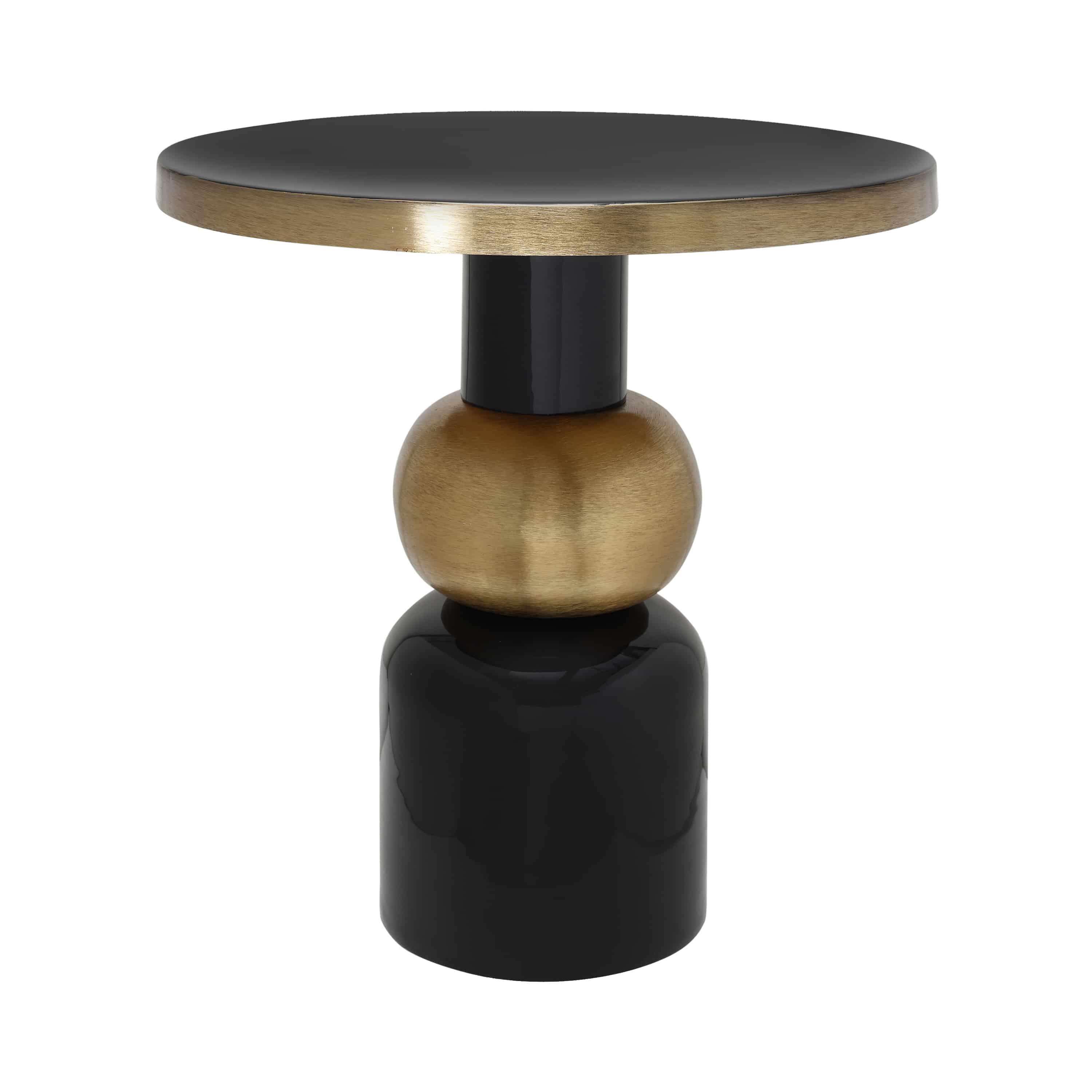 Beistelltisch Art Deco 2025 Taupe / Gold