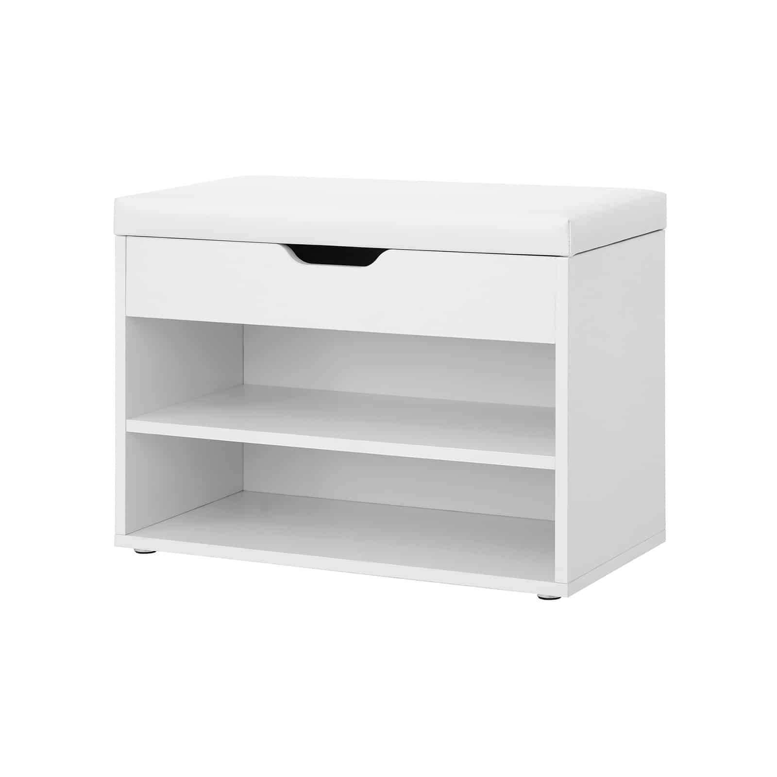 Gepolsterte-Schuhbank-2-Faecher-Weiss-LHS20WT-1wyDkzHC8lq0z1 Gepolsterte Schuhbank 2 Fächer Weiß