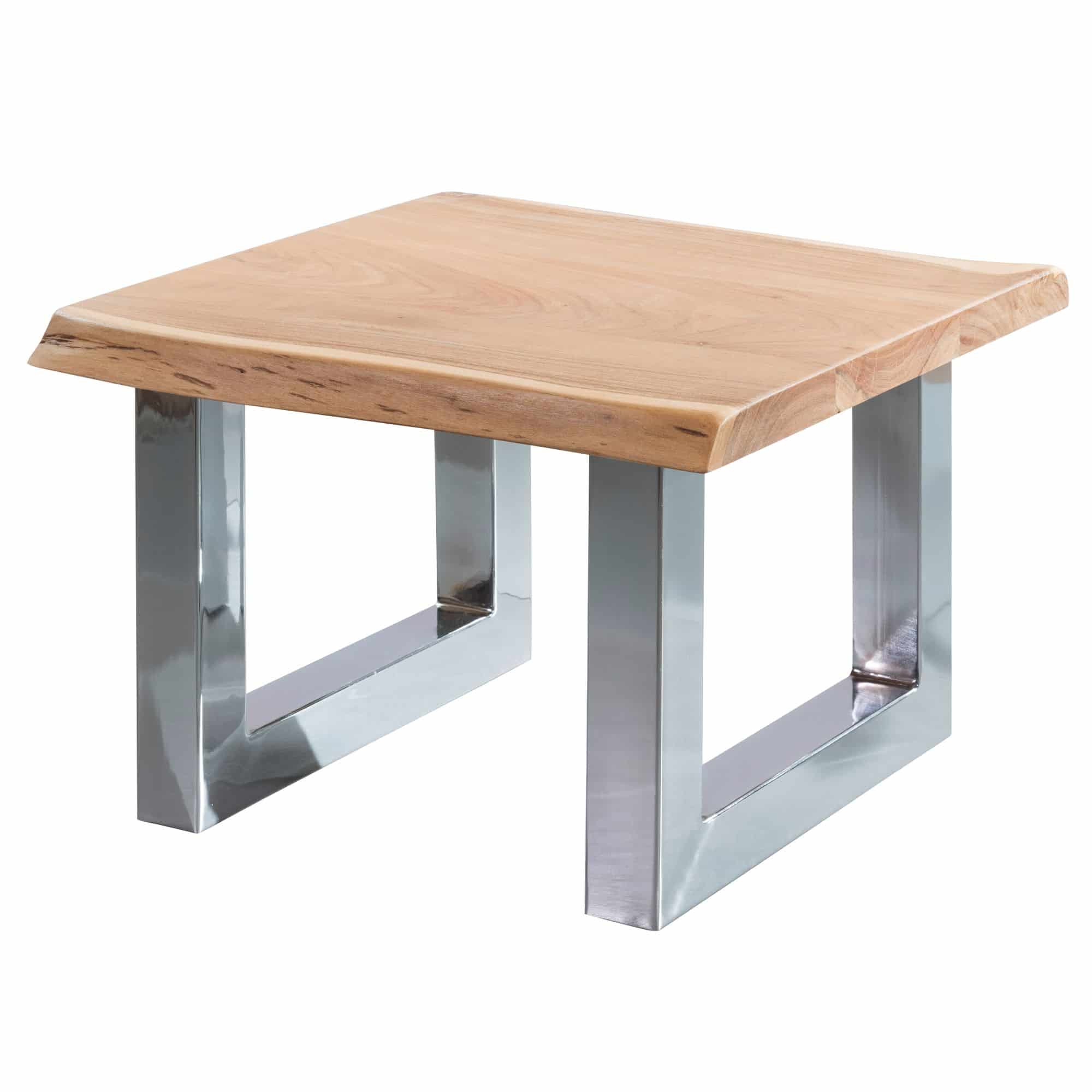 46337-WOHNLING-Couchtisch-ASURA-58-x-40-x-60-cm-Akazie-Massiv-Holz-Metallgestell-Braun-Baumstamm-Wohnzimmertisch-Massivholz-klein-Baumkante-Sofatisch-Landhaus-Holztisch-Tisch-Wohnz Couchtisch 58 x 40 x 60 cm Akazie Massiv Holz Metallgestell Braun