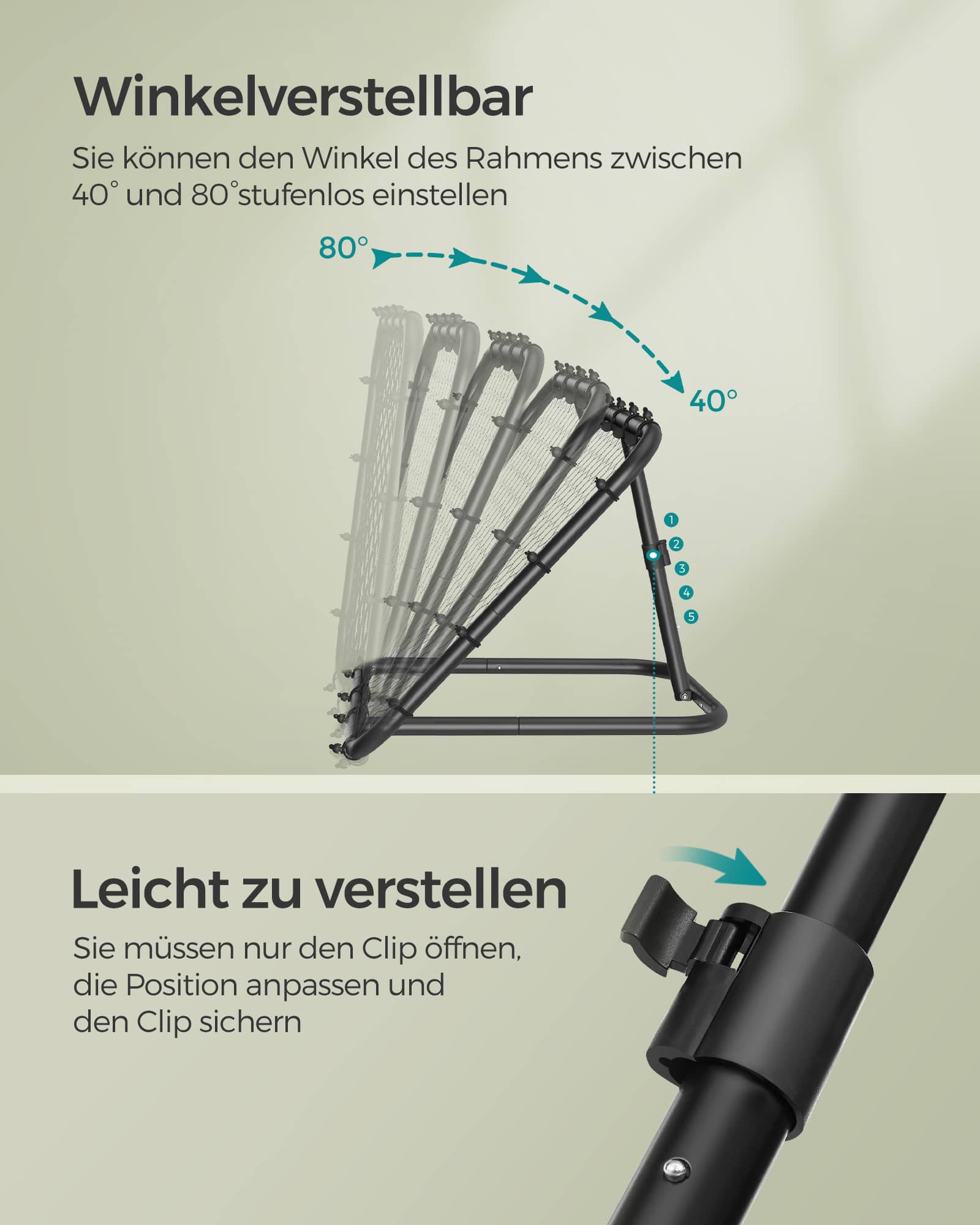 Fußballtor mit Stahlrahmen für Kinder Fußballtor mit Stahlrahmen für Kinder