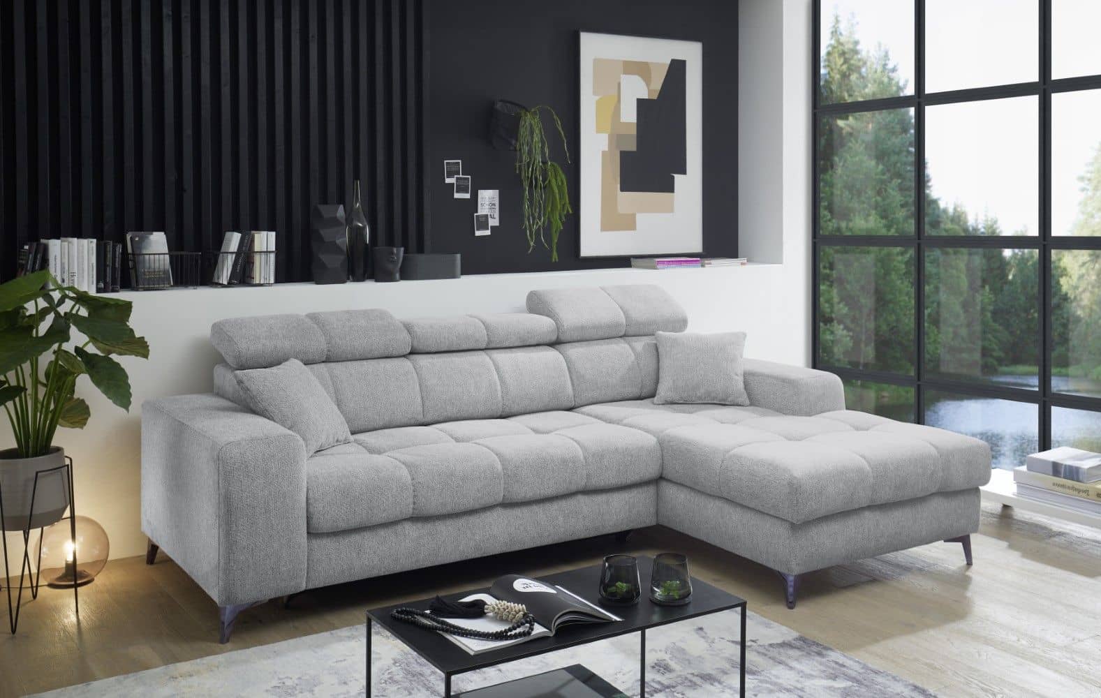 Sofa Sydney mit elektrischem Sitzvorschub von ED Sofa Sydney mit elektrischem Sitzvorschub von ED