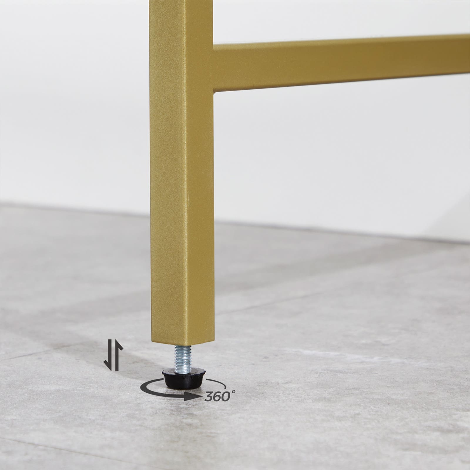 LGT025A01-6 Konsolentisch goldfarben