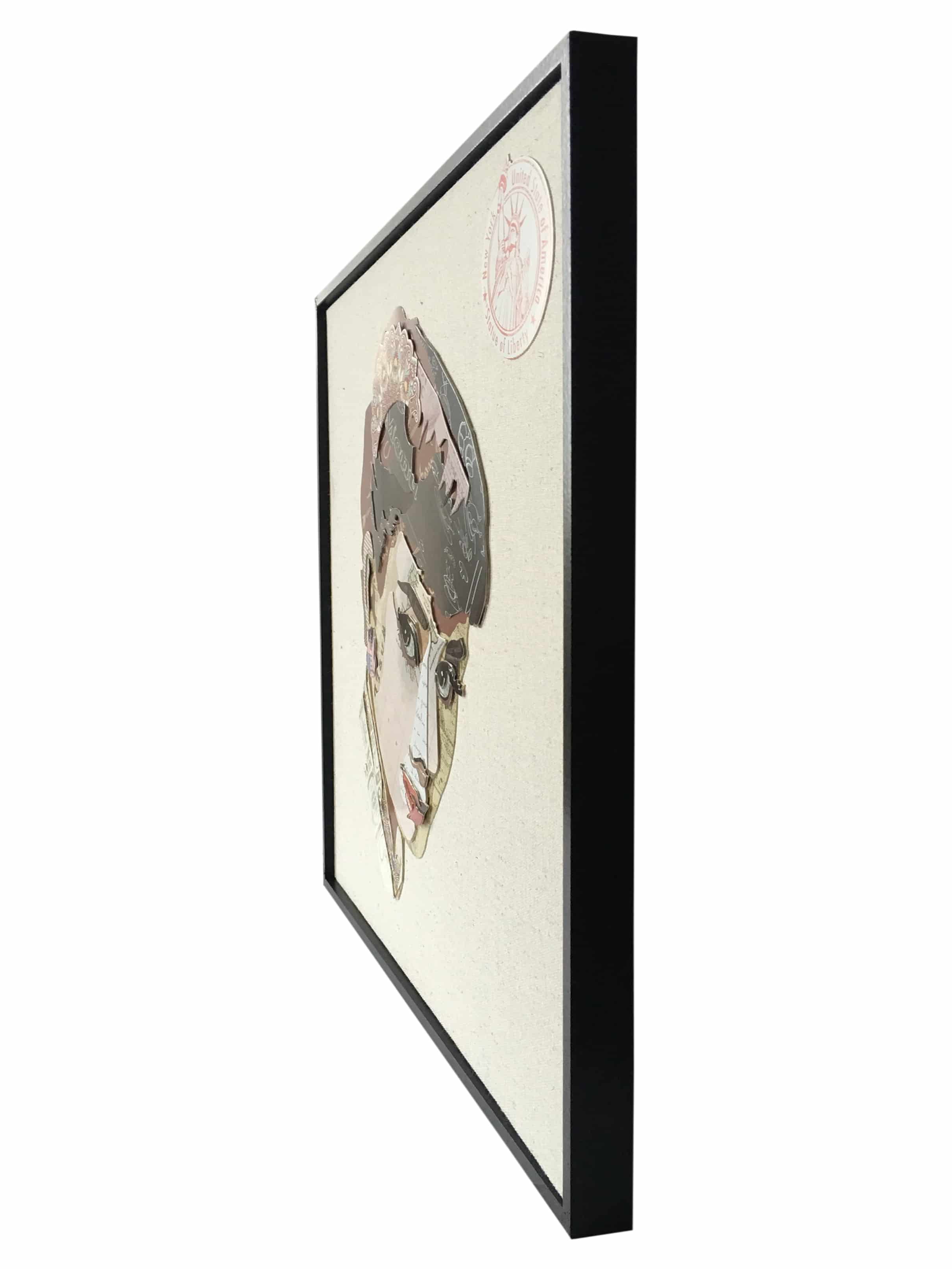 Papier Wandbild Actress 52cm x 52cm Papier Wandbild Actress 52cm x 52cm