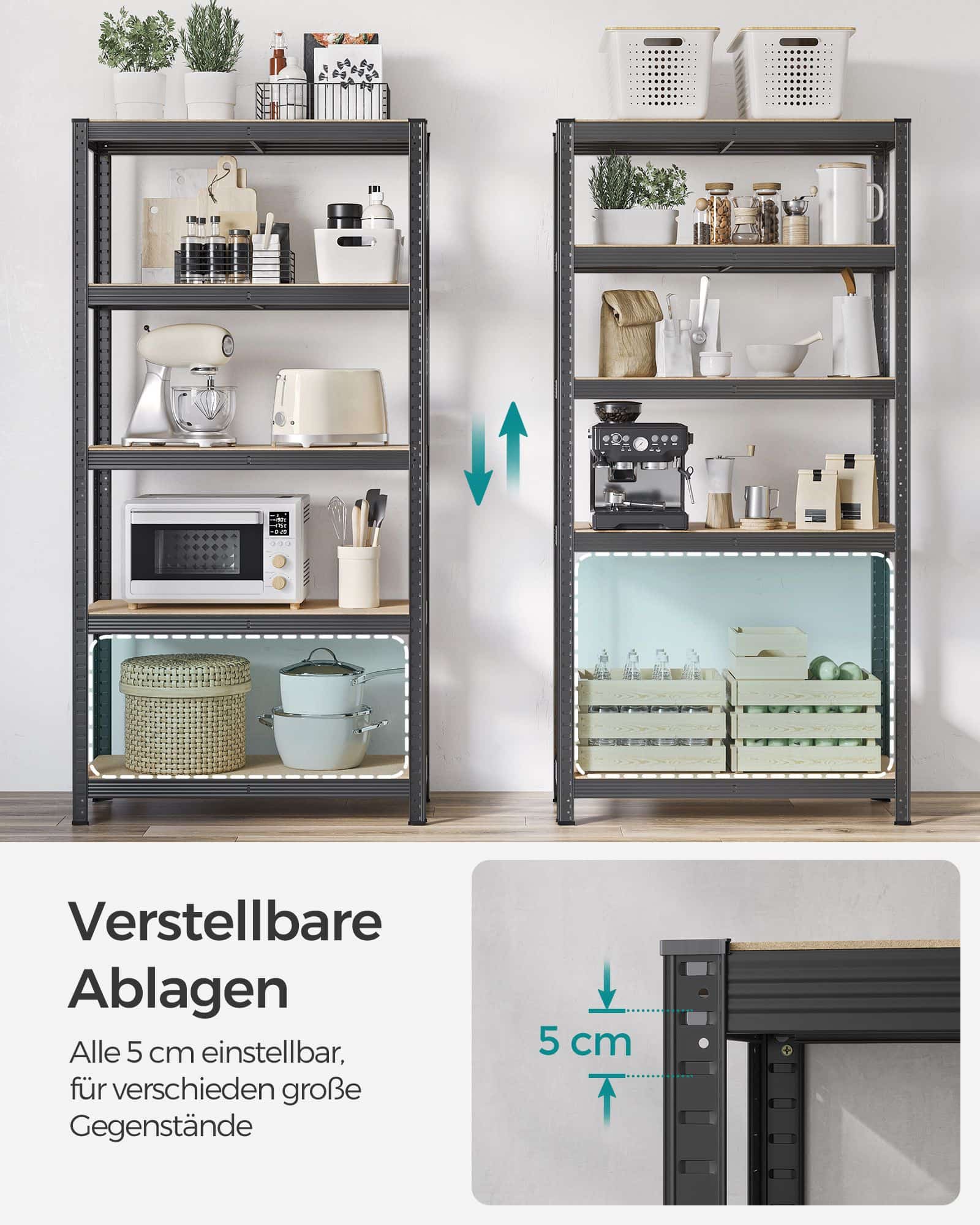 Schwerlastregal 180 x 90 x 40 cm-B34GLR040G01 Schwerlastregal 180 x 90 x 40 cm-B34GLR040G01