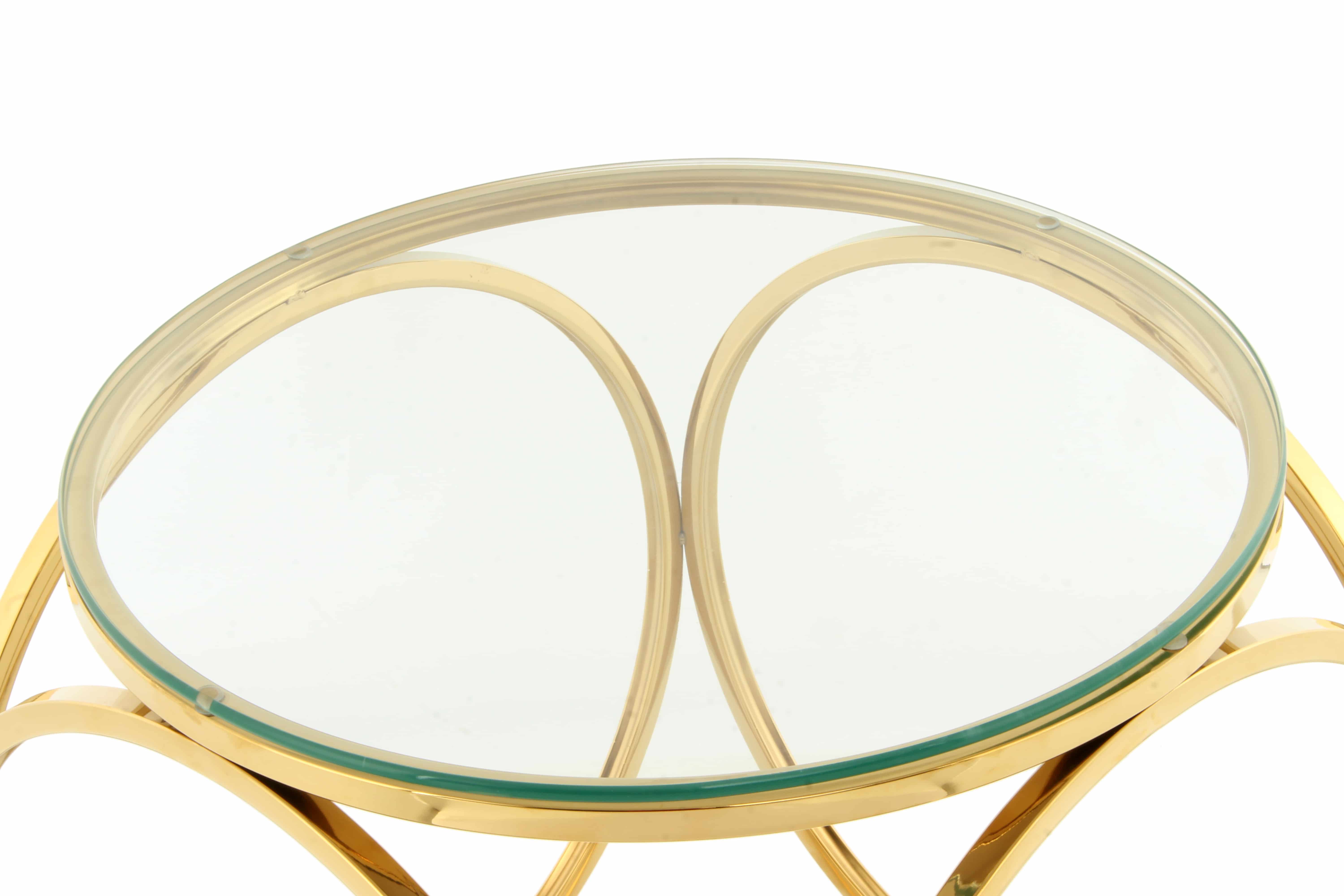 Beistelltisch Whitney 225 Schwarz / Silber Beistelltisch Whitney 225 Schwarz / Silber