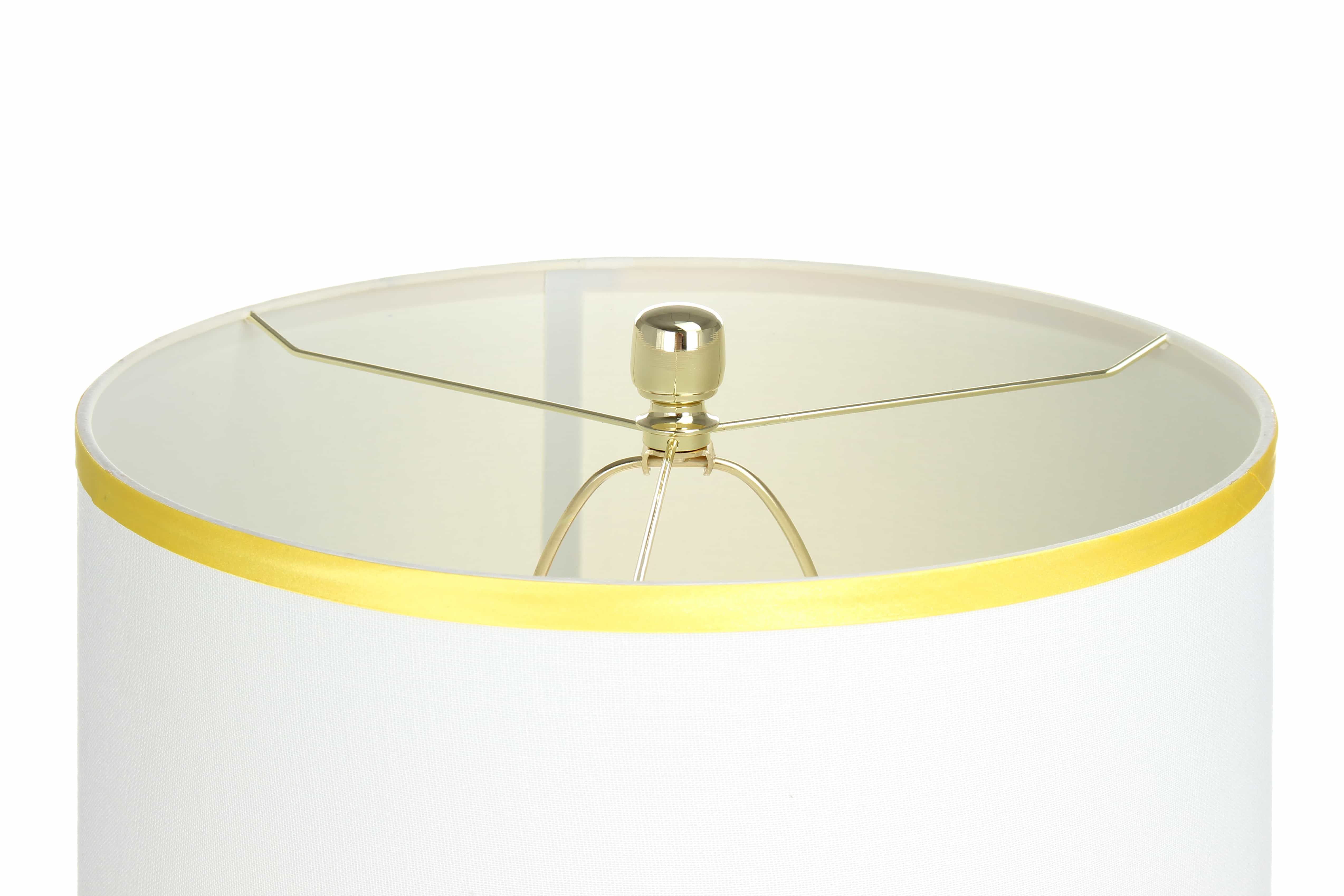 Tisch- / Stehlampe Paralla 125 Weiß / Schwarz / Gold Tisch- / Stehlampe Paralla 125 Weiß / Schwarz / Gold