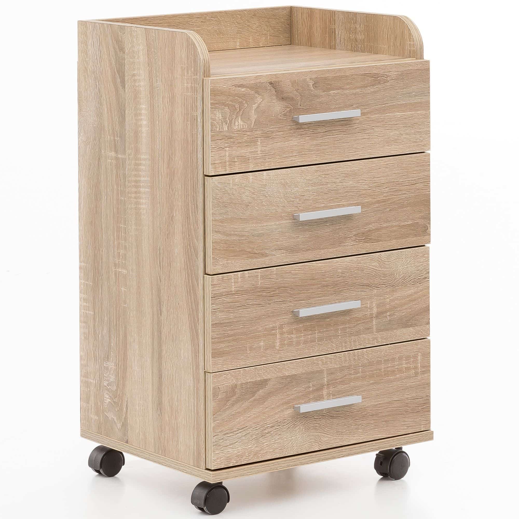 47553-WOHNLING-Rollcontainer-KENT-40x35x65-Sonoma-Wcy2BarhGa8OKd Rollcontainer WL5.749 40x70,5x33cm Sonoma
