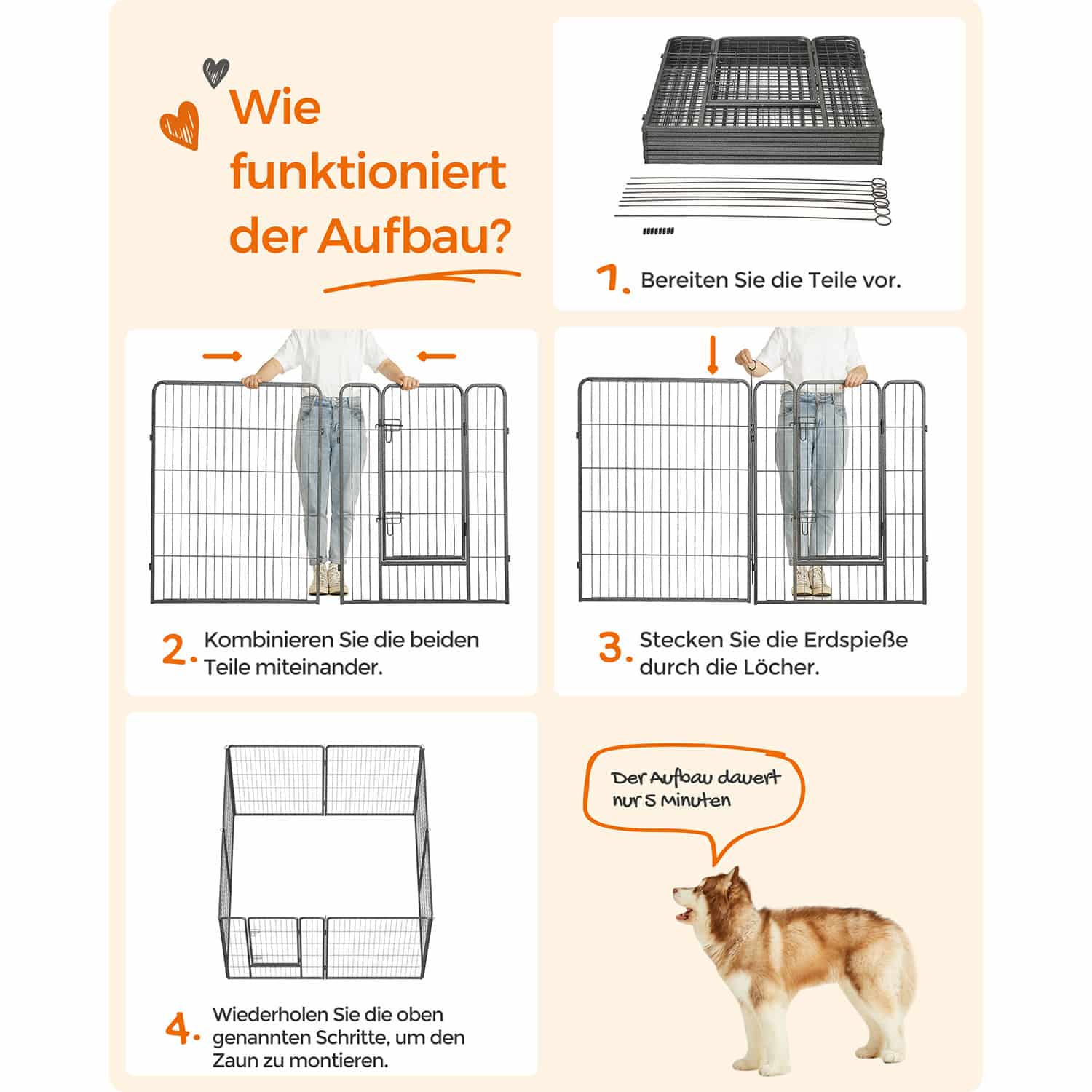8-eckiges Freigehege-PPK81G 8-eckiges Freigehege-PPK81G