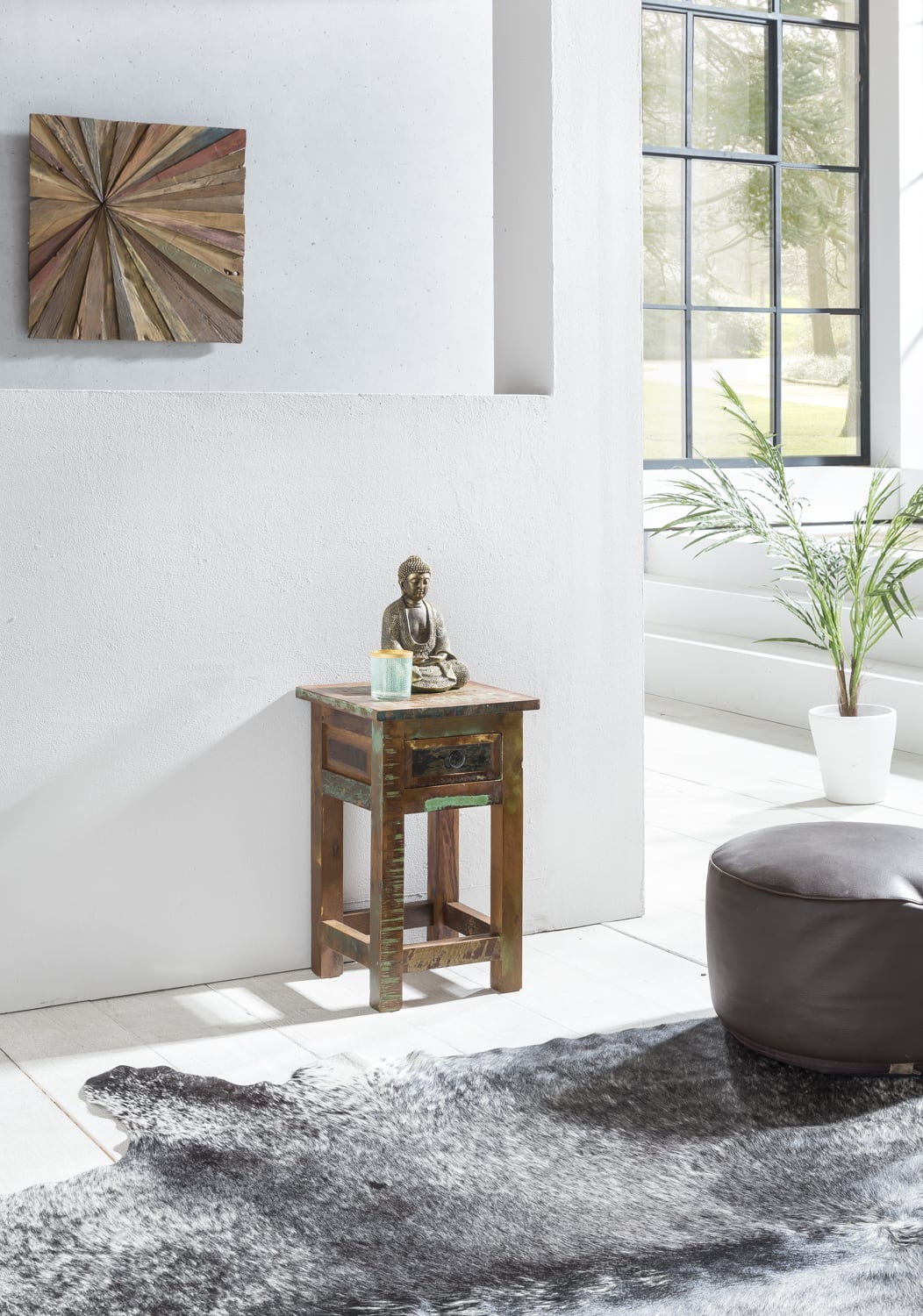 43661-WOHNLING-Beistelltisch-Dehli-30x30x50cm-WL5_5 Beistelltisch Kalkutta 30 x 30 x 50 cm