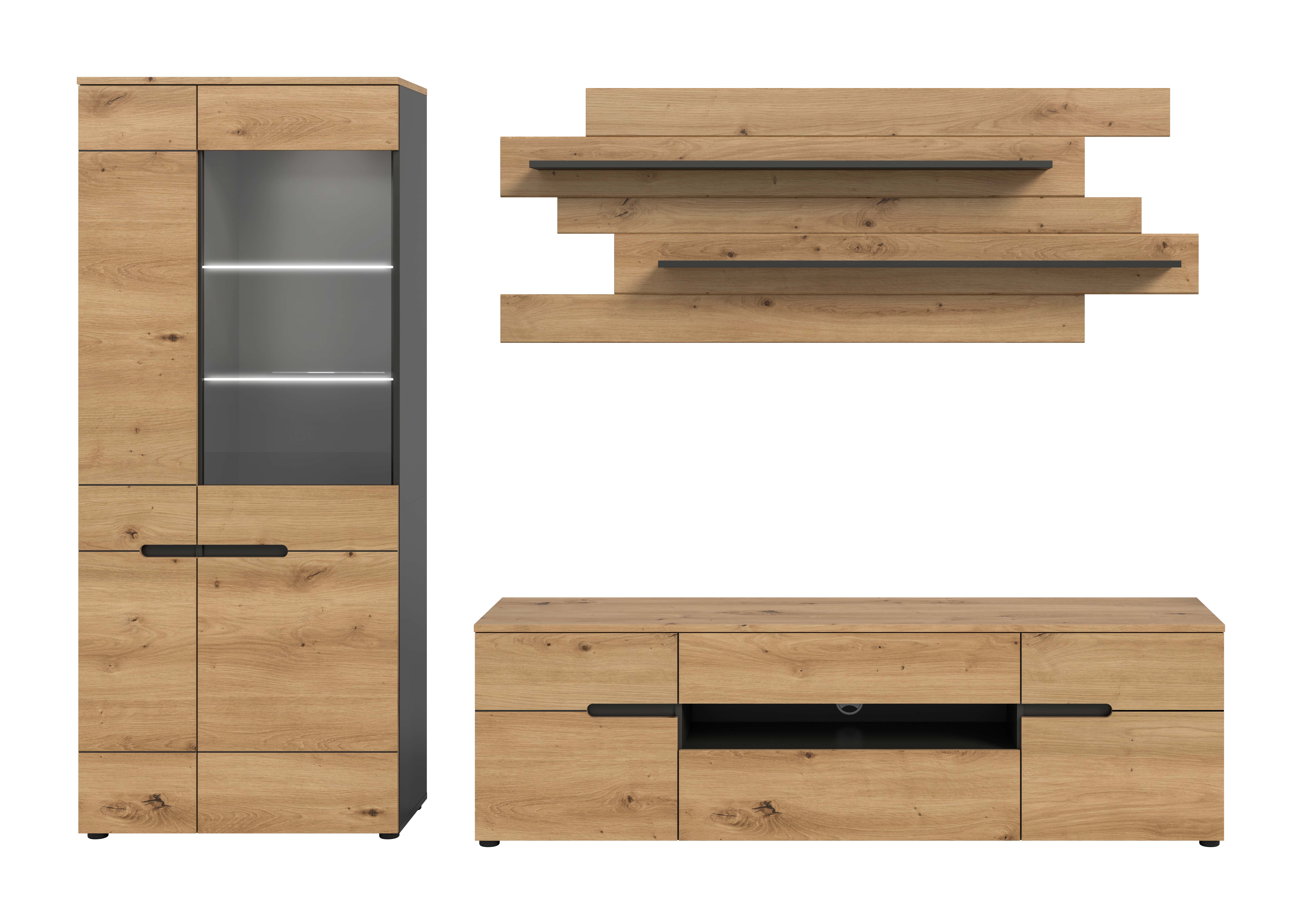 Canu Wohnkombination inkl Beleuchtung Canu Wohnkombination inkl Beleuchtung