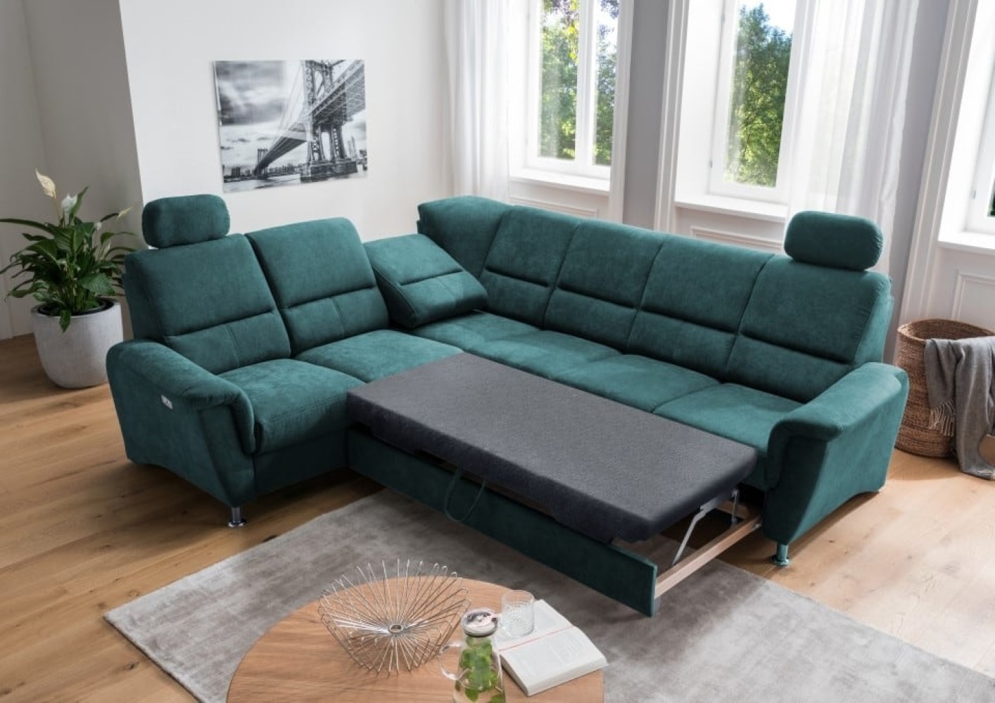 Ecksofa Parole von Benformato: Multifunktionaler Luxus mit Schlaffunktion und Relaxfunktion für Ihr Zuhause Ecksofa Parole von Benformato: Multifunktionaler Luxus mit Schlaffunktion und Relaxfunktion für Ihr Zuhause