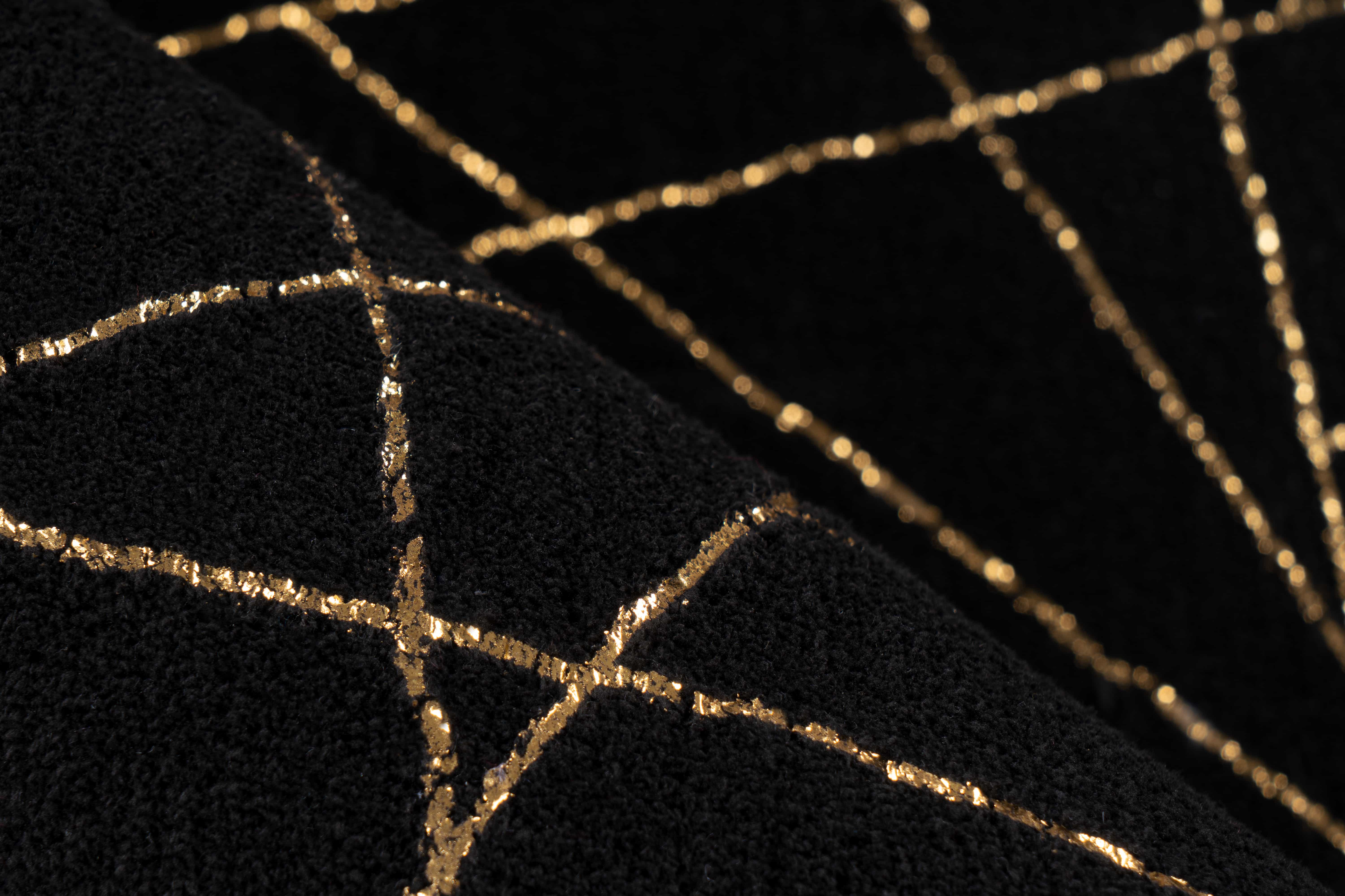 Bijou 125 Schwarz / Gold 80cm x 150cm Bijou 125 Schwarz / Gold 80cm x 150cm