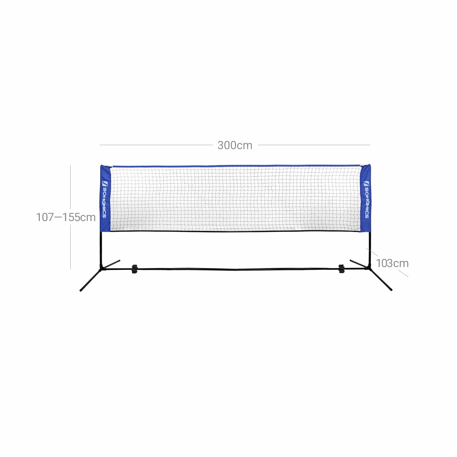 Badmintonnetz Blau-SYQ300V1 Badmintonnetz Blau-SYQ300V1