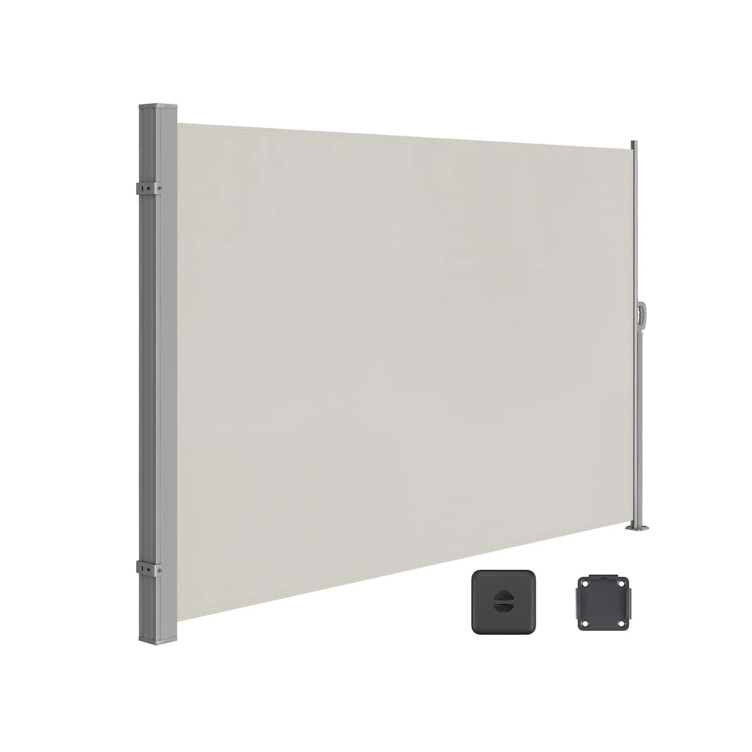 Seitenmarkise 200 x 300 cm Taupe