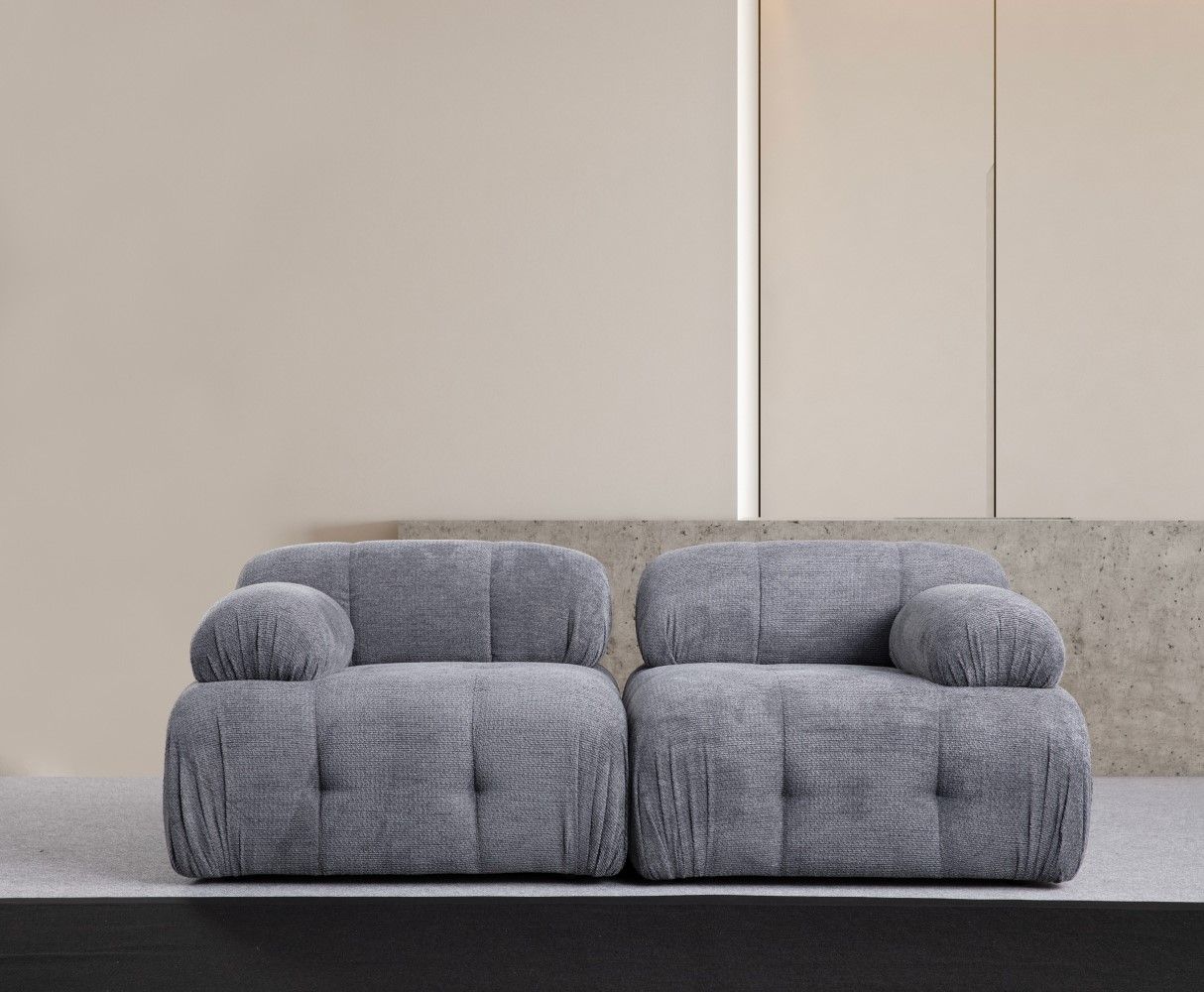 Sofa Petite 2-Sitzer – Mikrofaser in vielen Farben Sofa Petite 2-Sitzer – Mikrofaser in vielen Farben