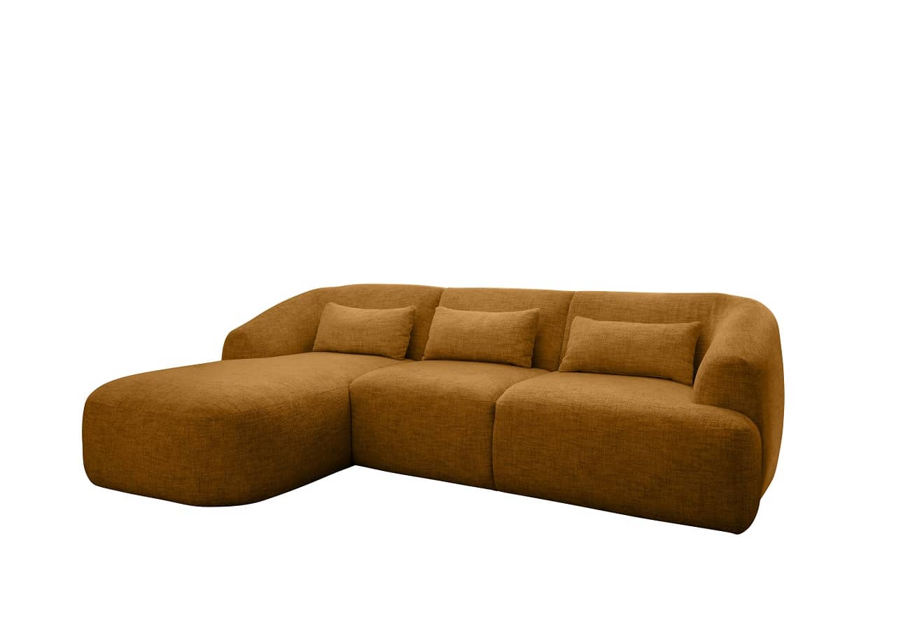 Ecksofa Caponi von Benformato - mit Tonnentaschenfederkern Ecksofa Caponi von Benformato - mit Tonnentaschenfederkern