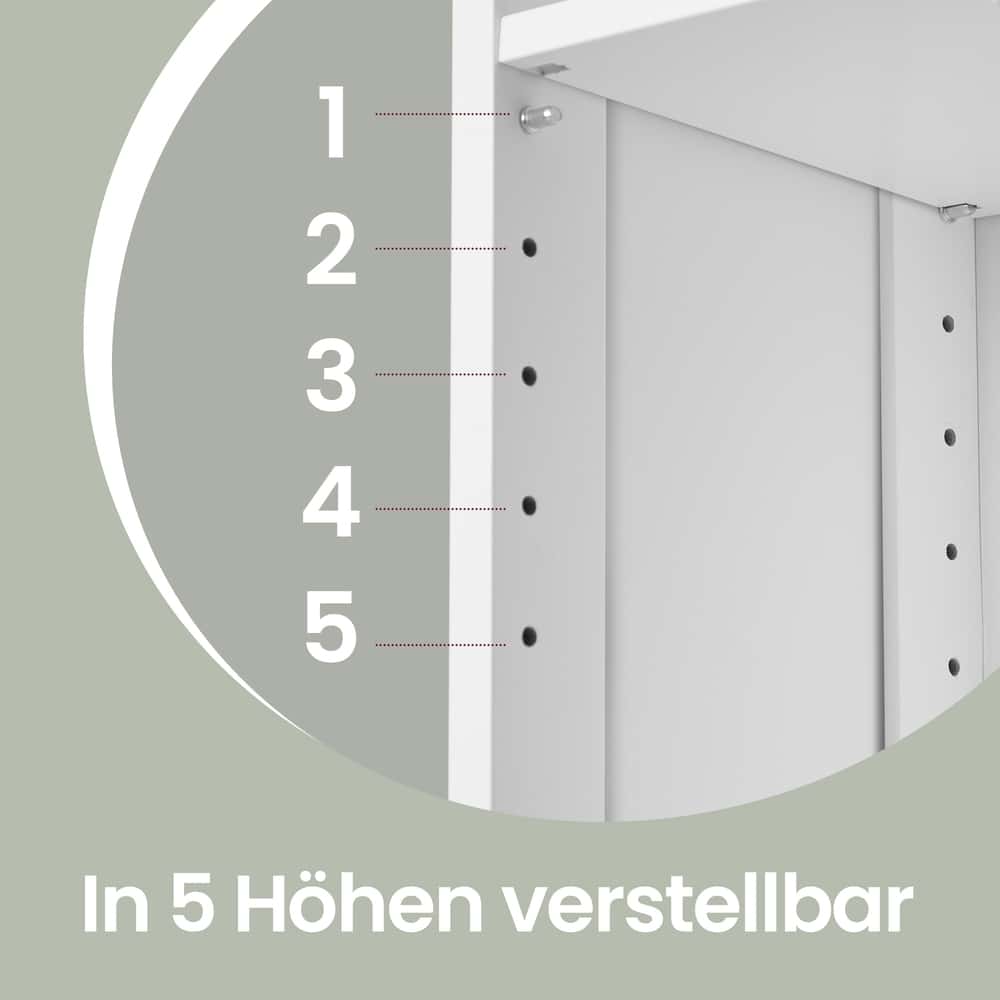 Hoher Badezimmerschrank, Schmaler Badschrank, Aufbewahrungsschrank Hoher Badezimmerschrank, Schmaler Badschrank, Aufbewahrungsschrank
